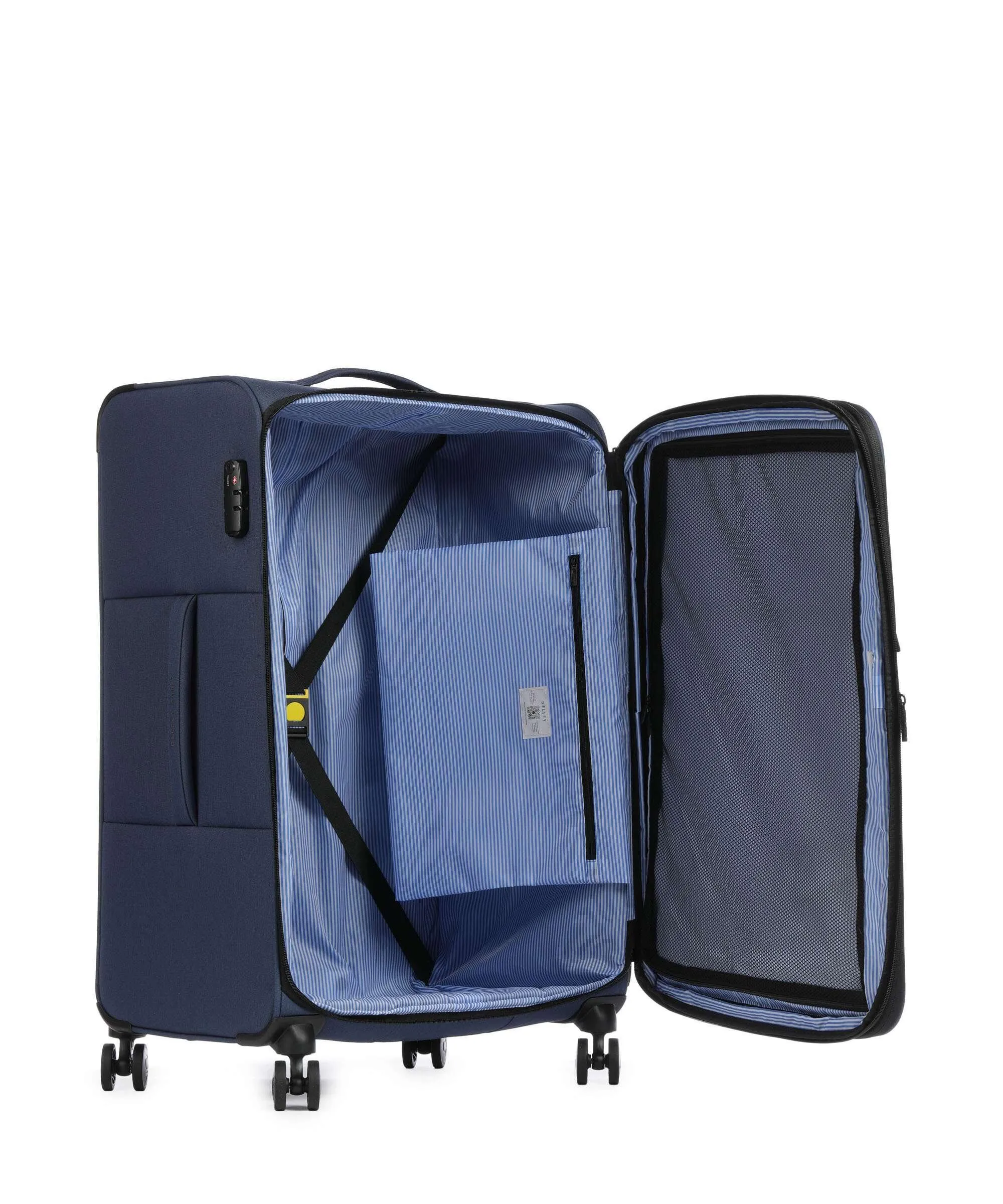  Delsey Paris x United Colors of Benetton BE Valigia trolley (4 ruote) blu 76 cm  