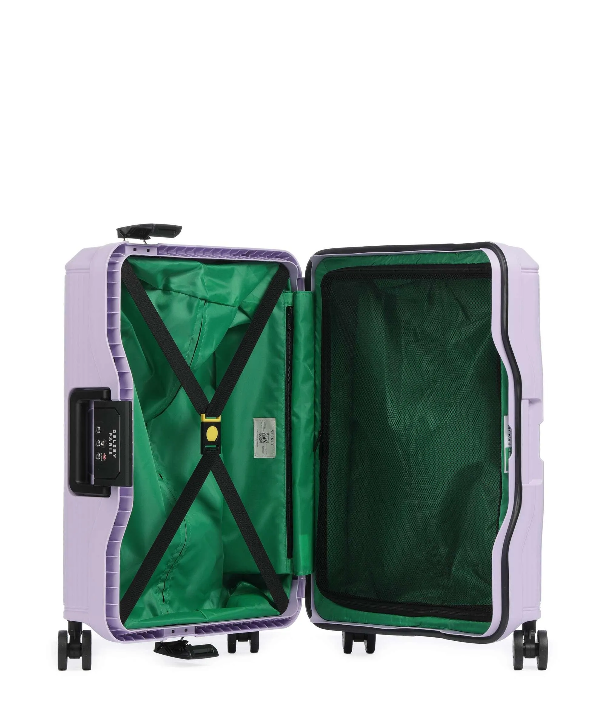  Delsey Paris x United Colors of Benetton CB Hard Valigia trolley (4 ruote) lavanda 55 cm  