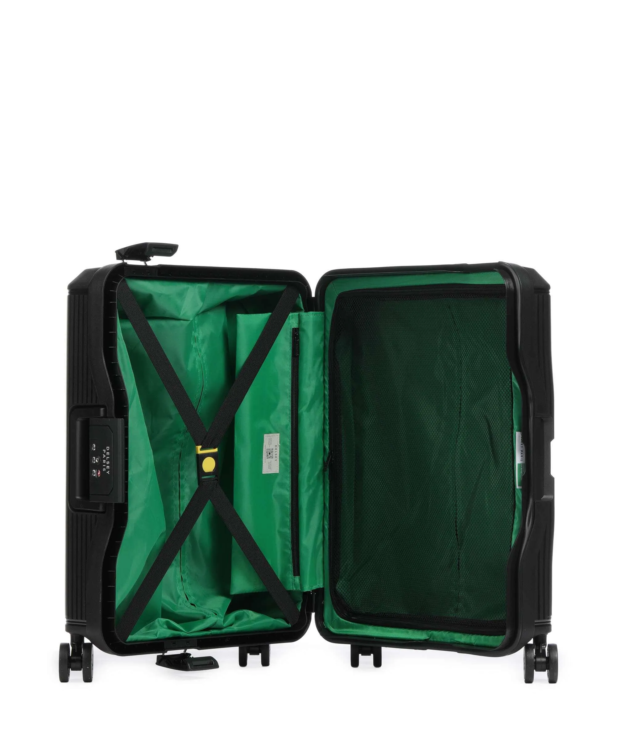  Delsey Paris x United Colors of Benetton CB Hard Valigia trolley (4 ruote) nero 55 cm  