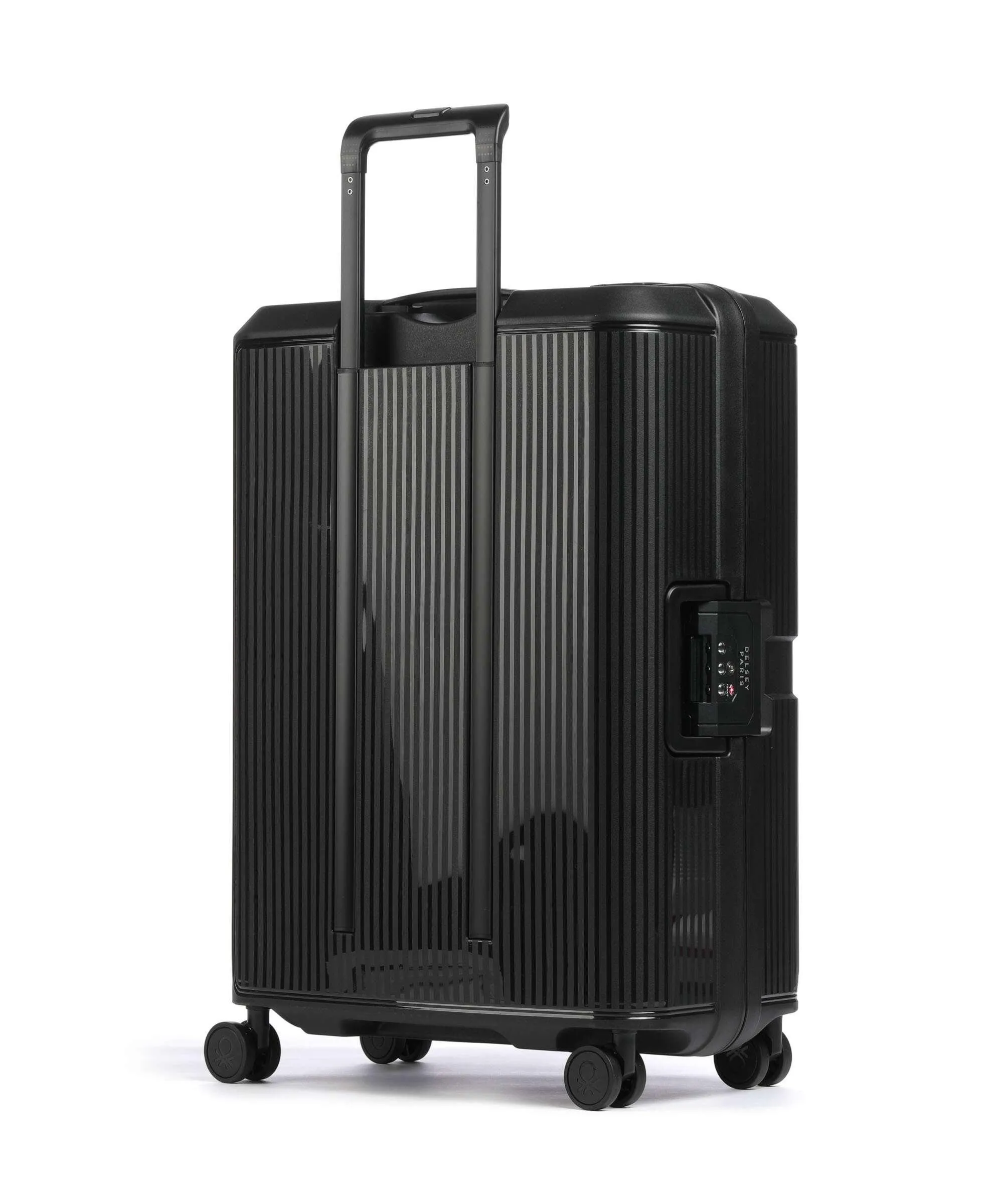  Delsey Paris x United Colors of Benetton CB Hard Valigia trolley (4 ruote) nero 67 cm  
