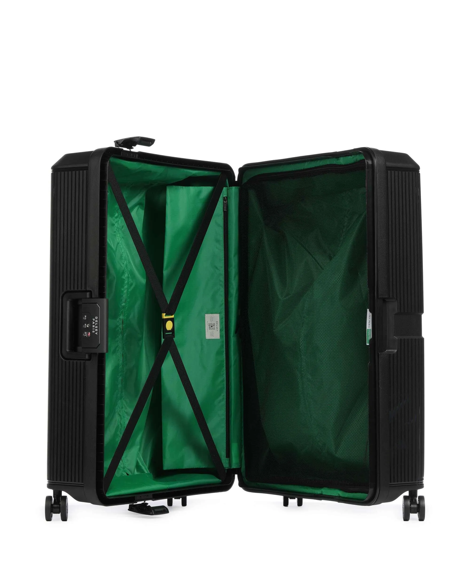  Delsey Paris x United Colors of Benetton CB Hard Valigia trolley (4 ruote) nero 77 cm  