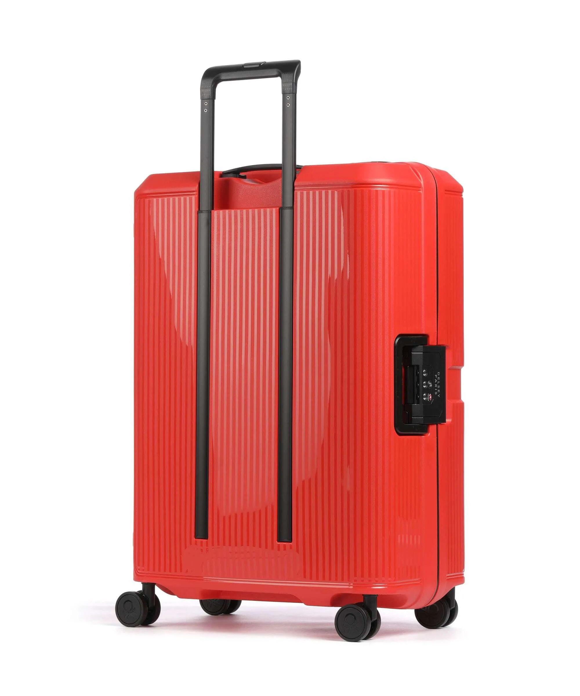 Delsey Paris x United Colors of Benetton CB Hard Valigia trolley (4 ruote) rosso 67 cm  