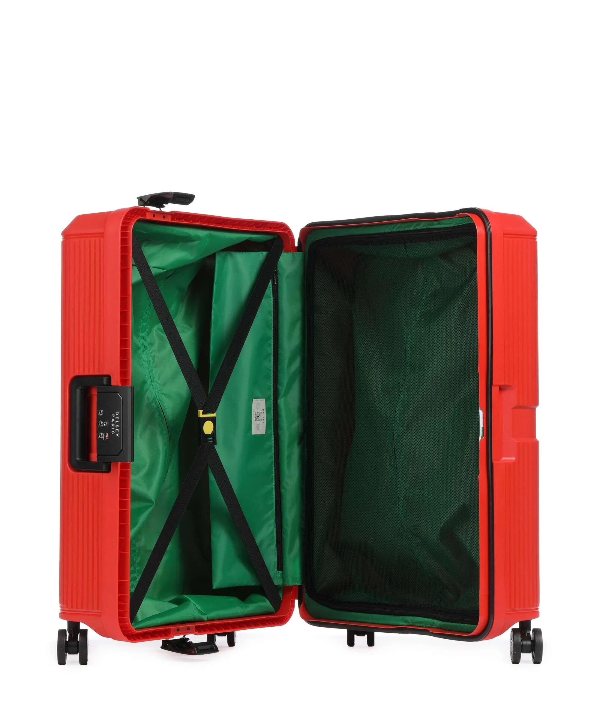  Delsey Paris x United Colors of Benetton CB Hard Valigia trolley (4 ruote) rosso 67 cm  