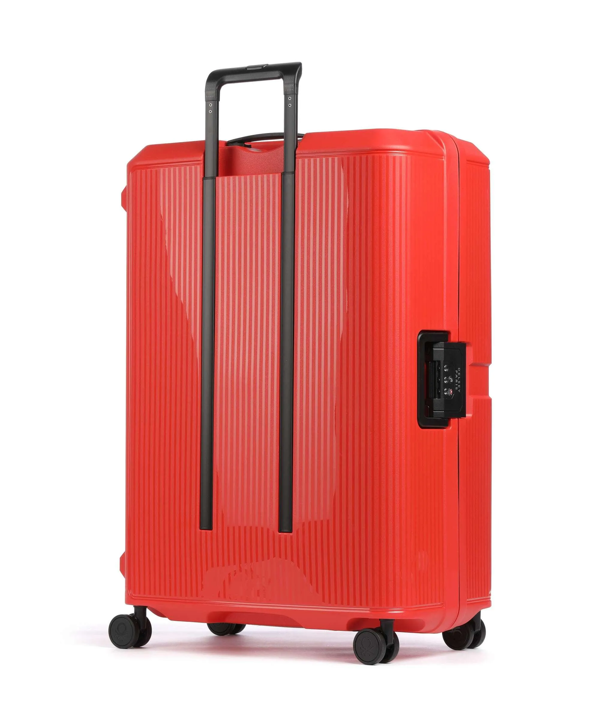  Delsey Paris x United Colors of Benetton CB Hard Valigia trolley (4 ruote) rosso 77 cm  