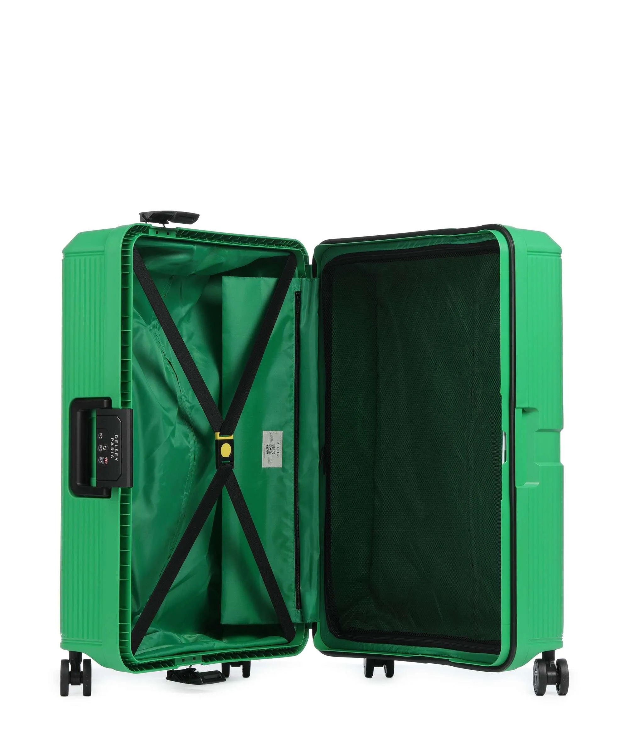  Delsey Paris x United Colors of Benetton CB Hard Valigia trolley (4 ruote) verde 67 cm  