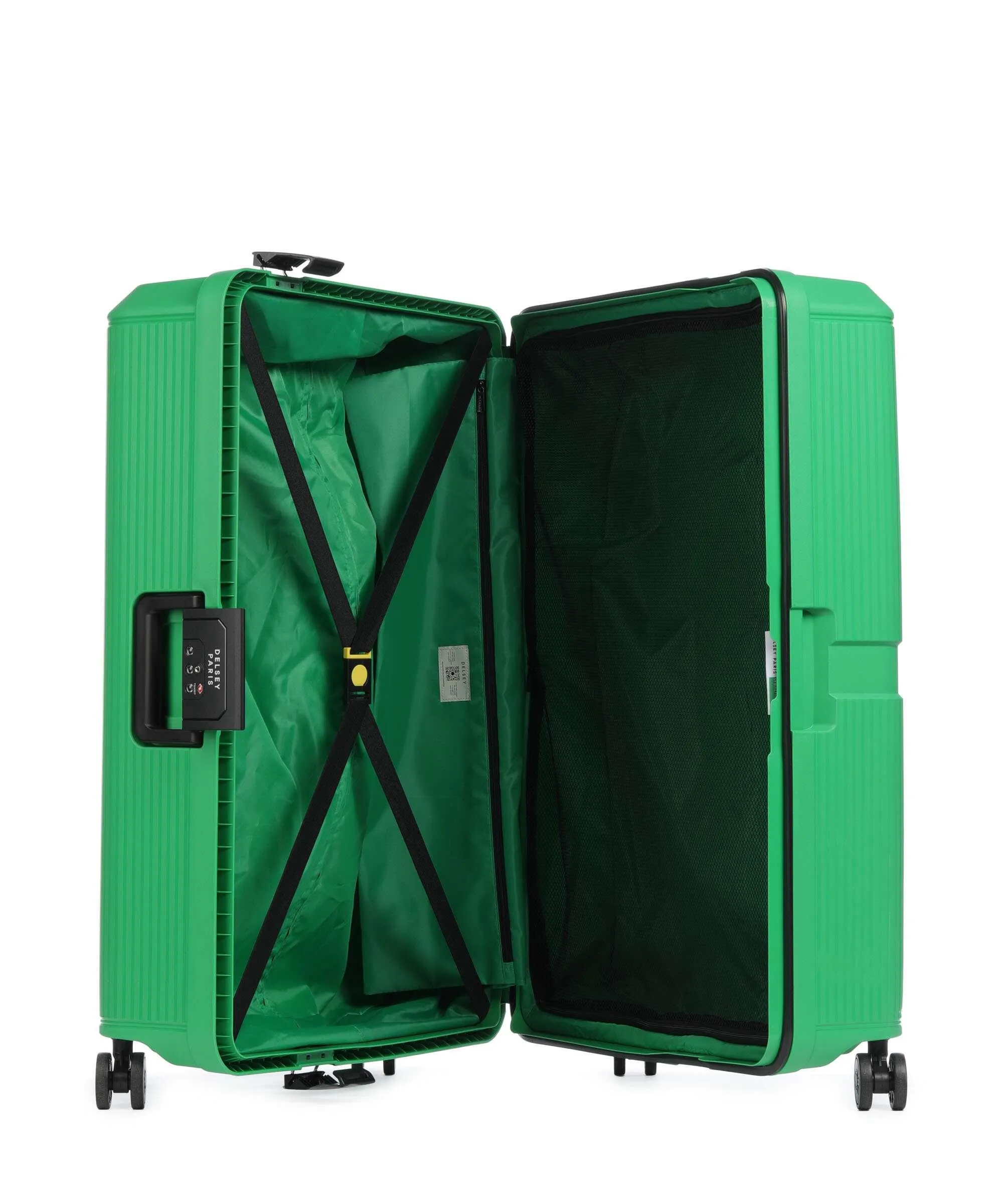  Delsey Paris x United Colors of Benetton CB Hard Valigia trolley (4 ruote) verde 77 cm  