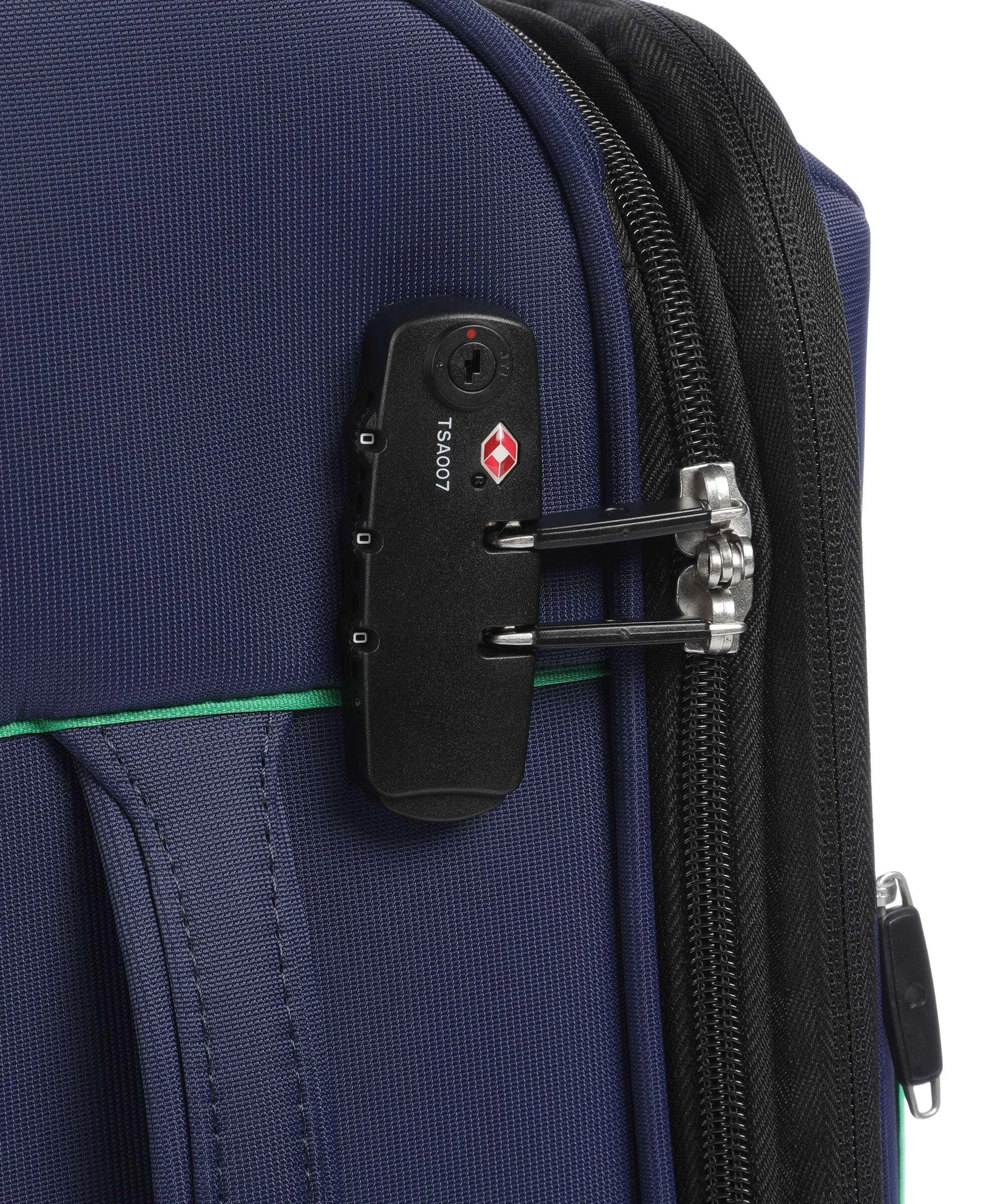  Delsey Paris x United Colors of Benetton CB Valigia trolley (4 ruote) navy 55 cm  