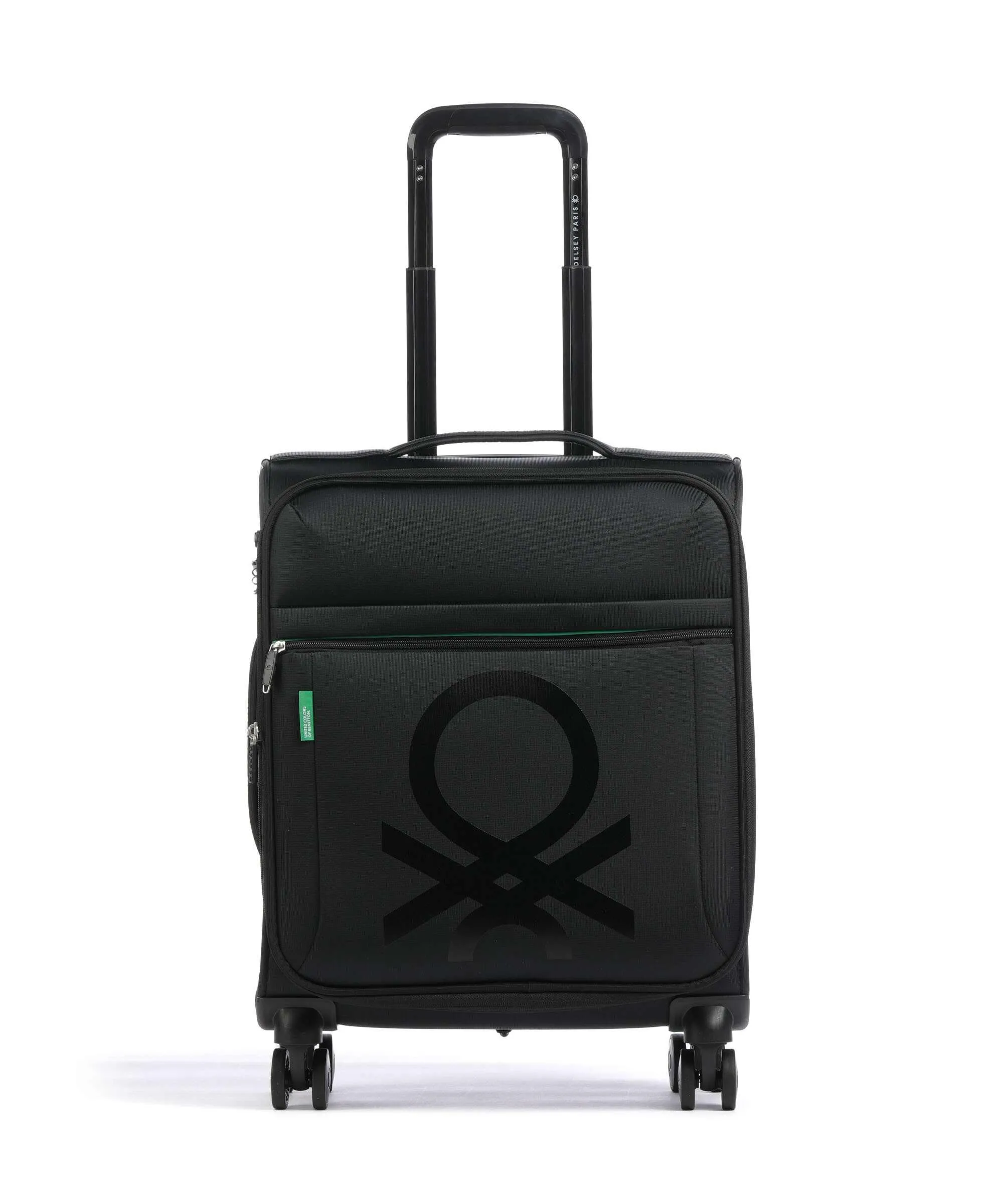  Delsey Paris x United Colors of Benetton CB Valigia trolley (4 ruote) nero 55 cm  