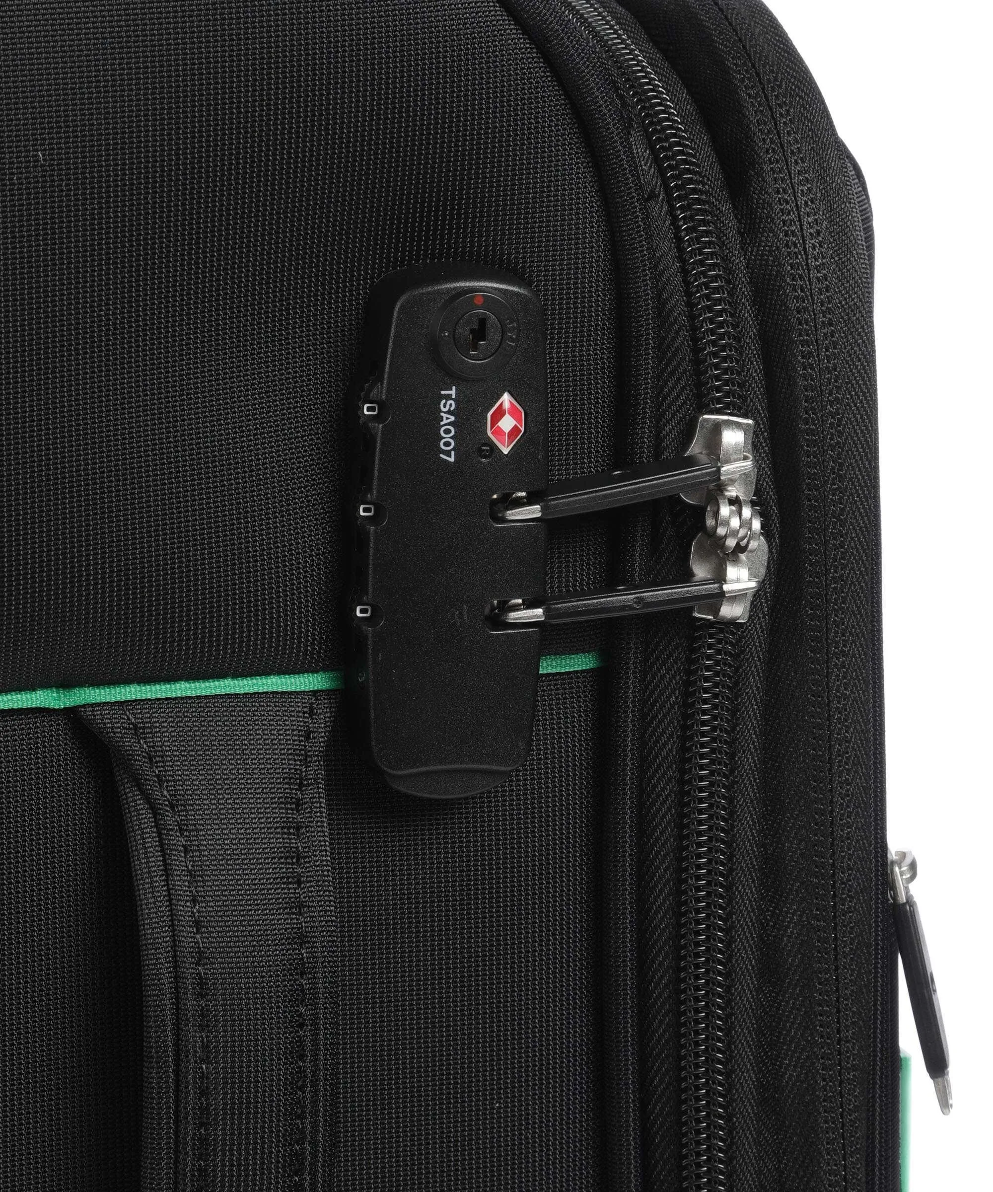  Delsey Paris x United Colors of Benetton CB Valigia trolley (4 ruote) nero 55 cm  