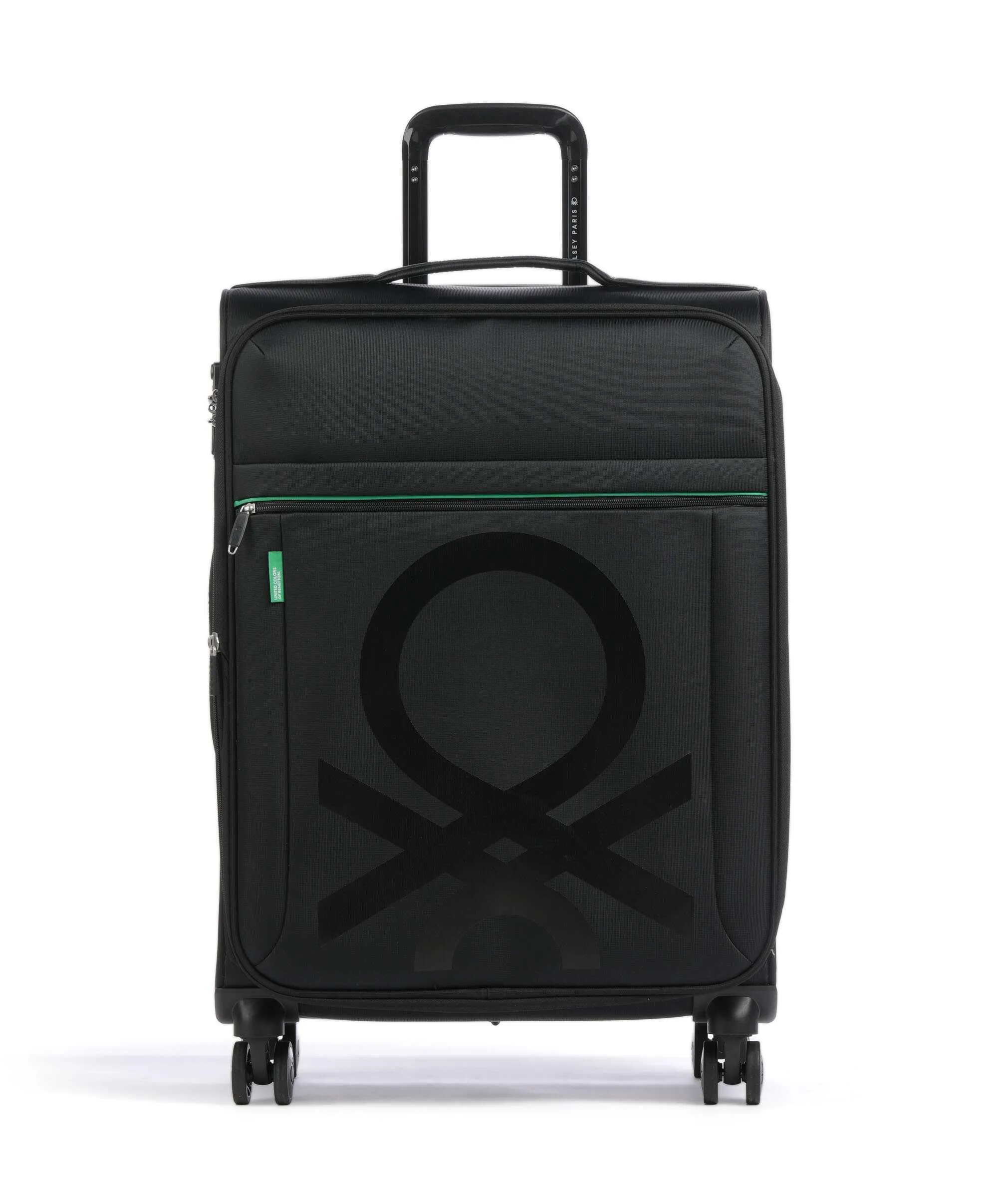  Delsey Paris x United Colors of Benetton CB Valigia trolley (4 ruote) nero 67 cm  