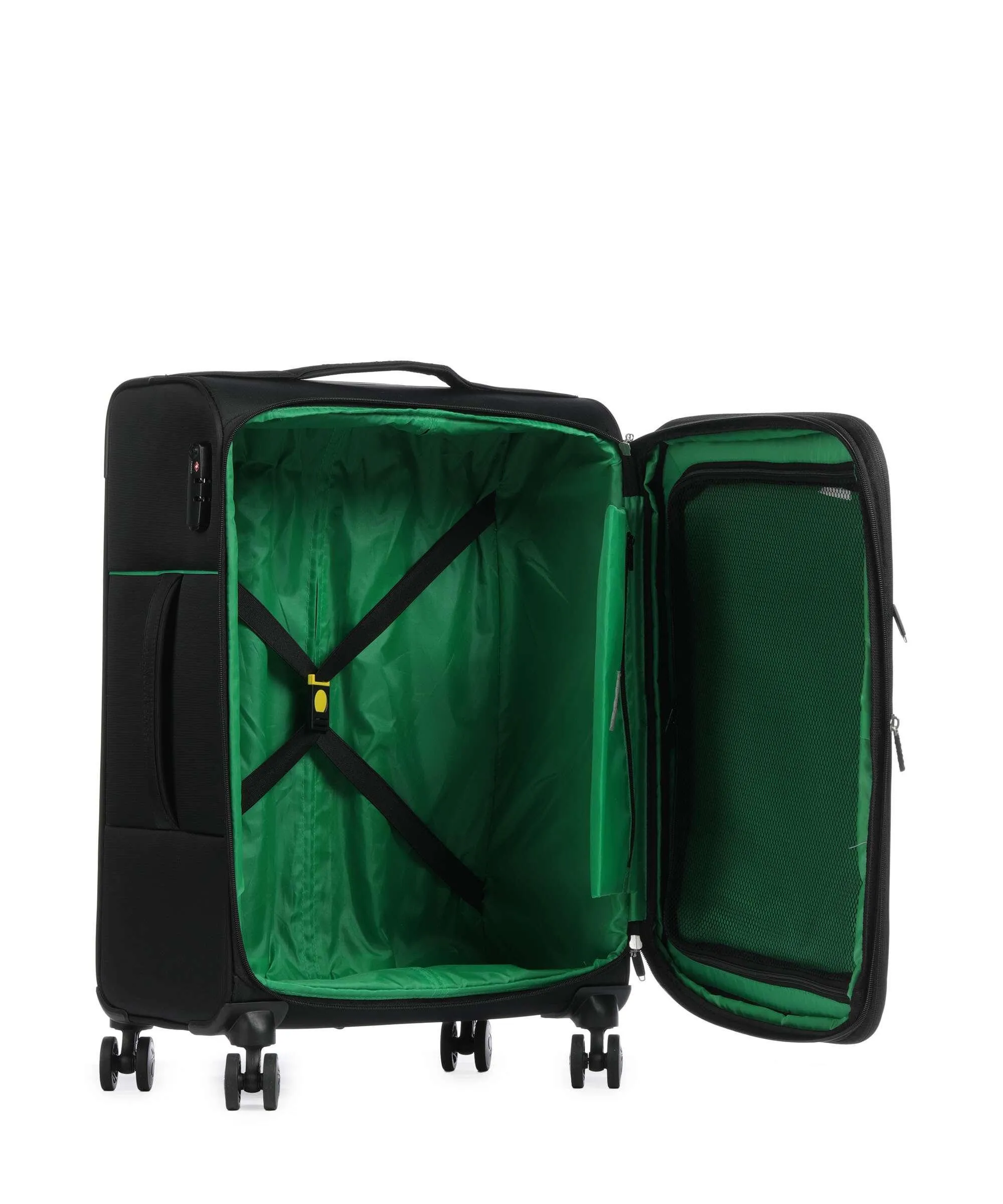  Delsey Paris x United Colors of Benetton CB Valigia trolley (4 ruote) nero 67 cm  