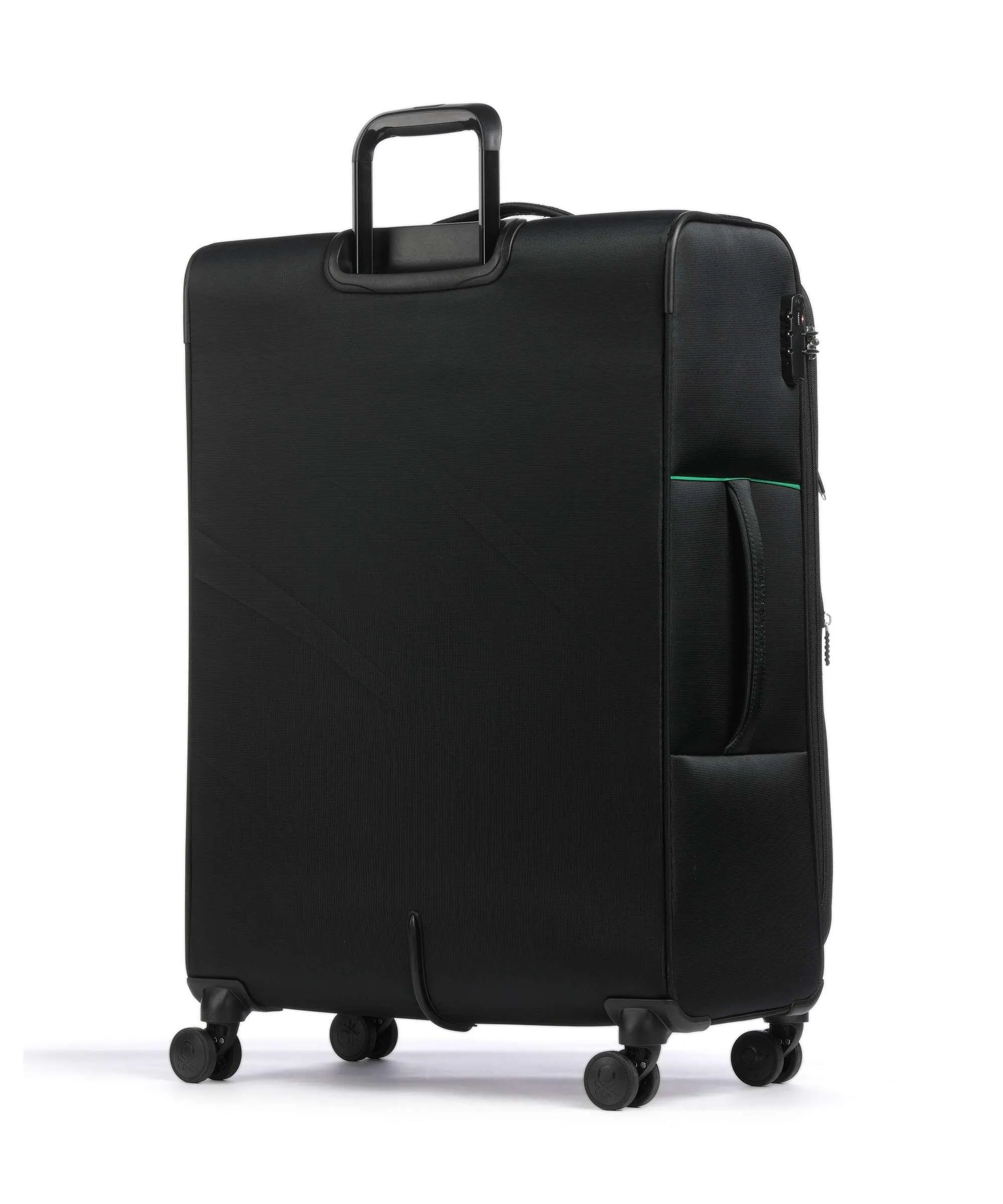  Delsey Paris x United Colors of Benetton CB Valigia trolley (4 ruote) nero 77 cm  
