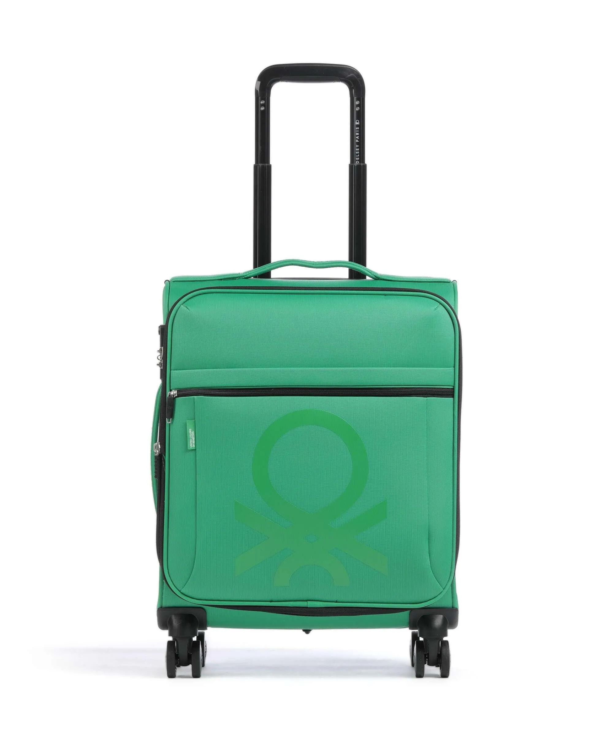  Delsey Paris x United Colors of Benetton CB Valigia trolley (4 ruote) verde 55 cm  