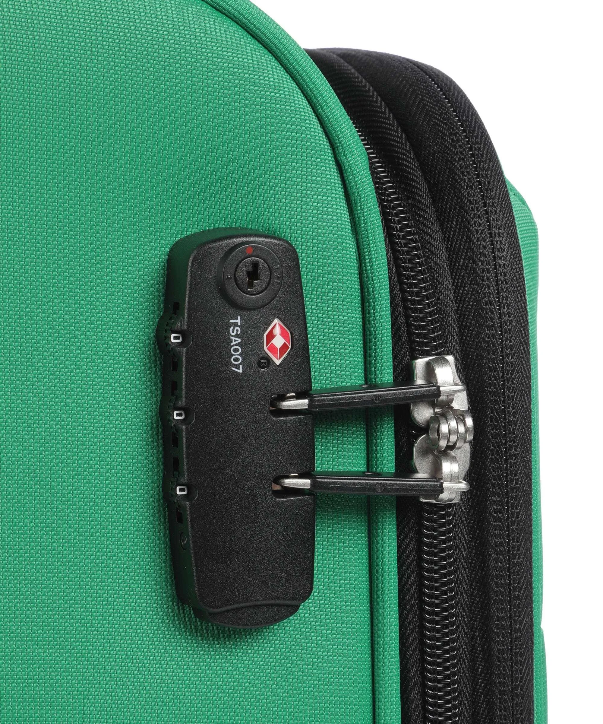  Delsey Paris x United Colors of Benetton CB Valigia trolley (4 ruote) verde 67 cm  