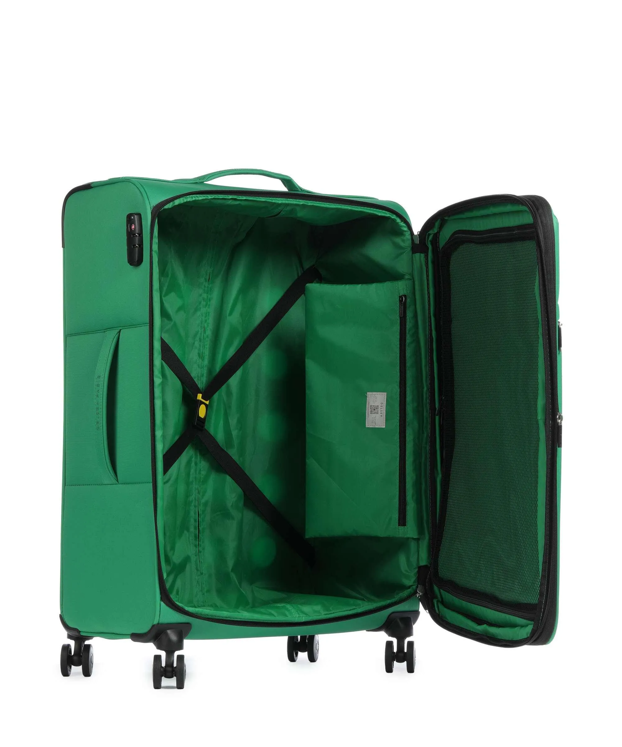  Delsey Paris x United Colors of Benetton CB Valigia trolley (4 ruote) verde 77 cm  