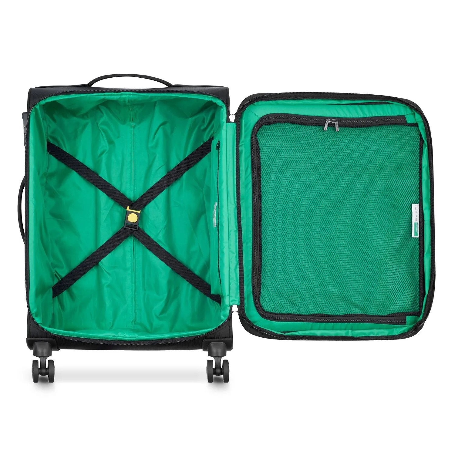 Delsey Paris x United Colors of Benetton Colour Block Set di valigie a 4 ruote 3 pezzi.