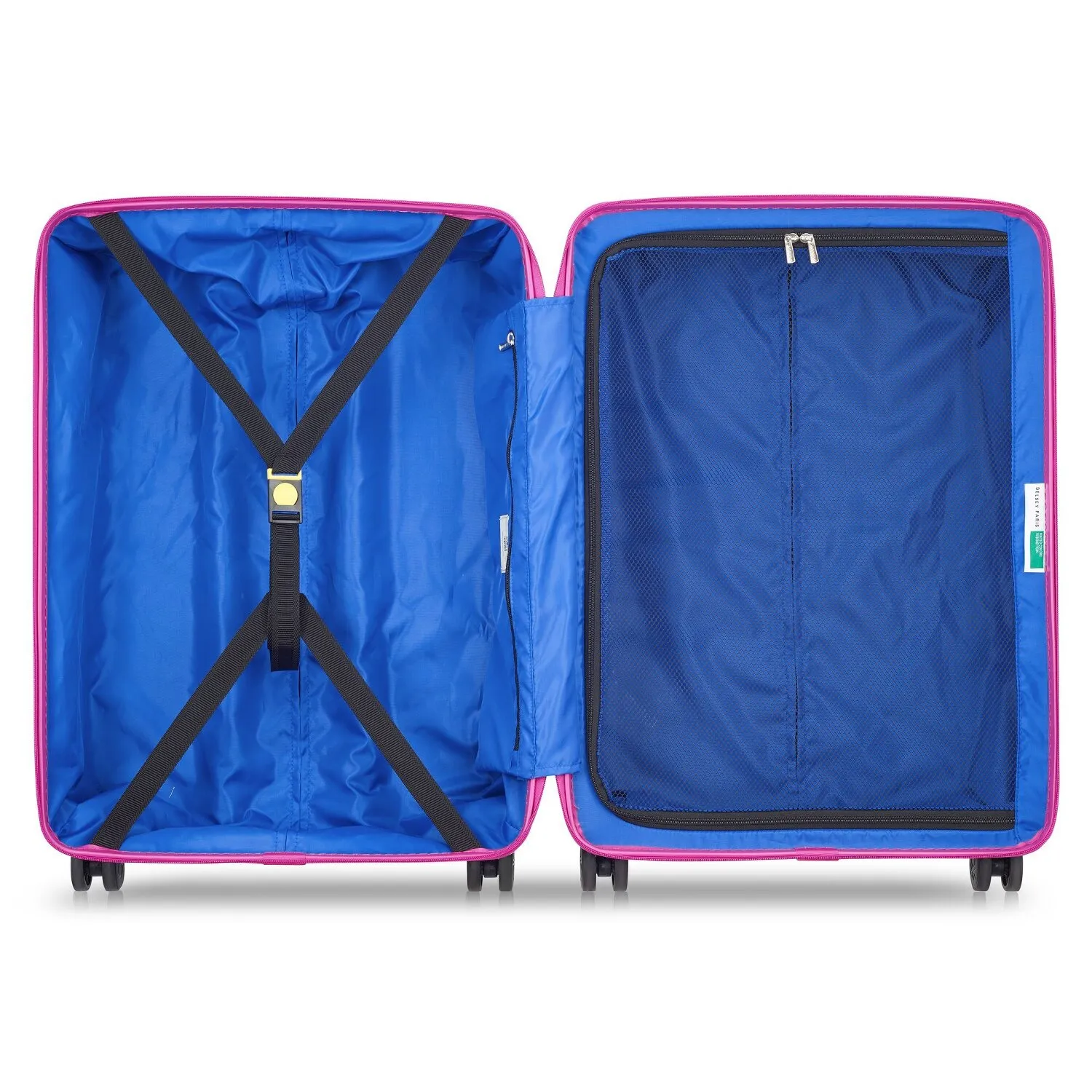 Delsey Paris x United Colors of Benetton Fabrica Trolley a 4 ruote da 66 cm