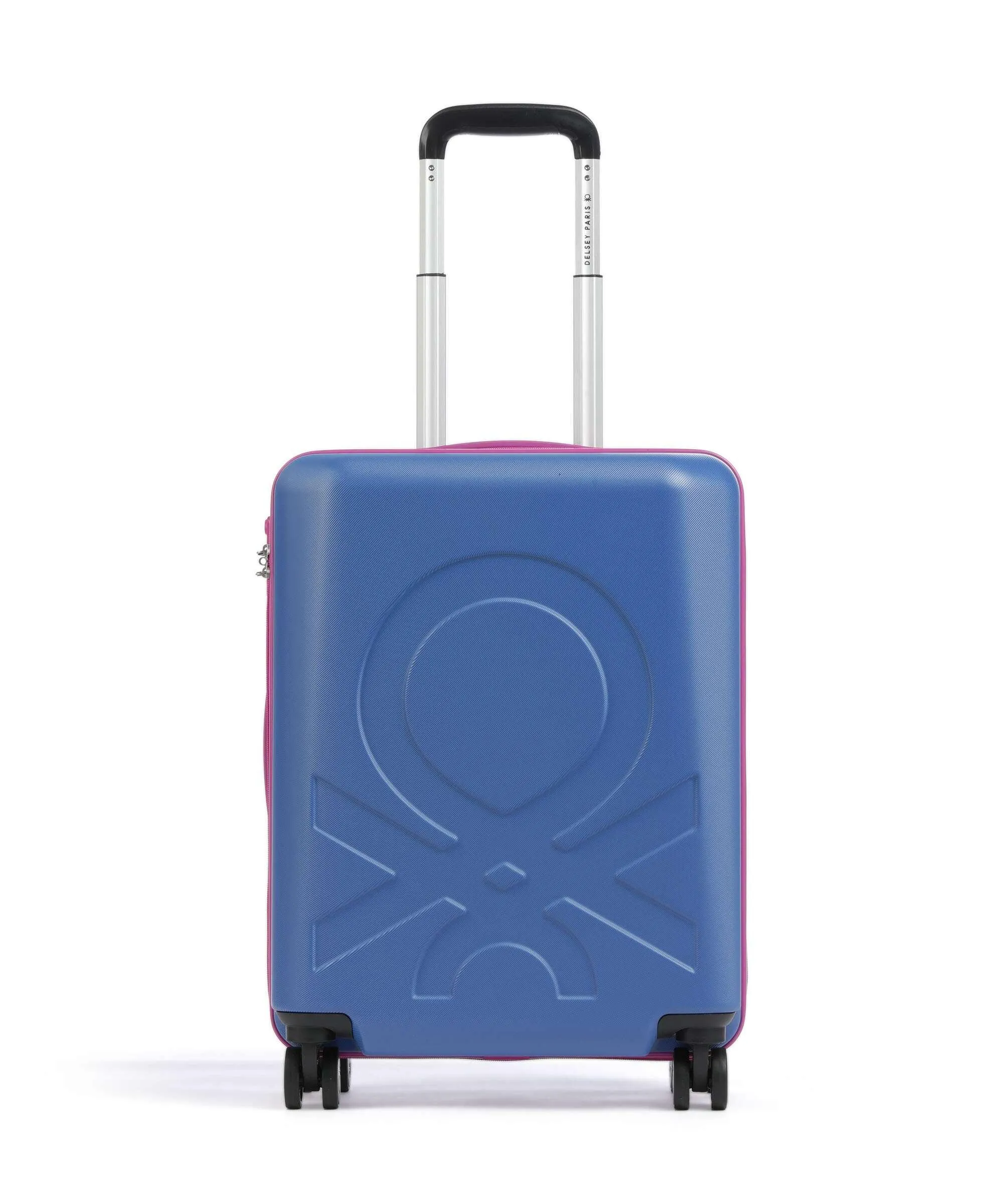  Delsey Paris x United Colors of Benetton Fabrica Valigia trolley (4 ruote) blu 55 cm  