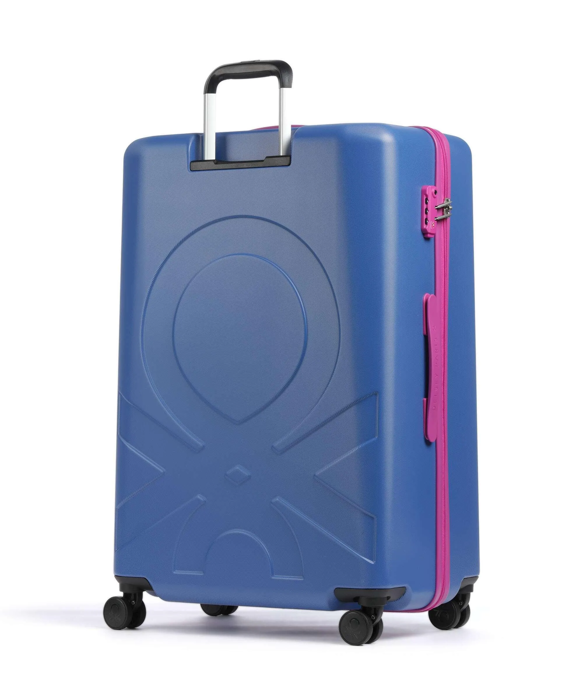  Delsey Paris x United Colors of Benetton Fabrica Valigia trolley (4 ruote) blu 76 cm  