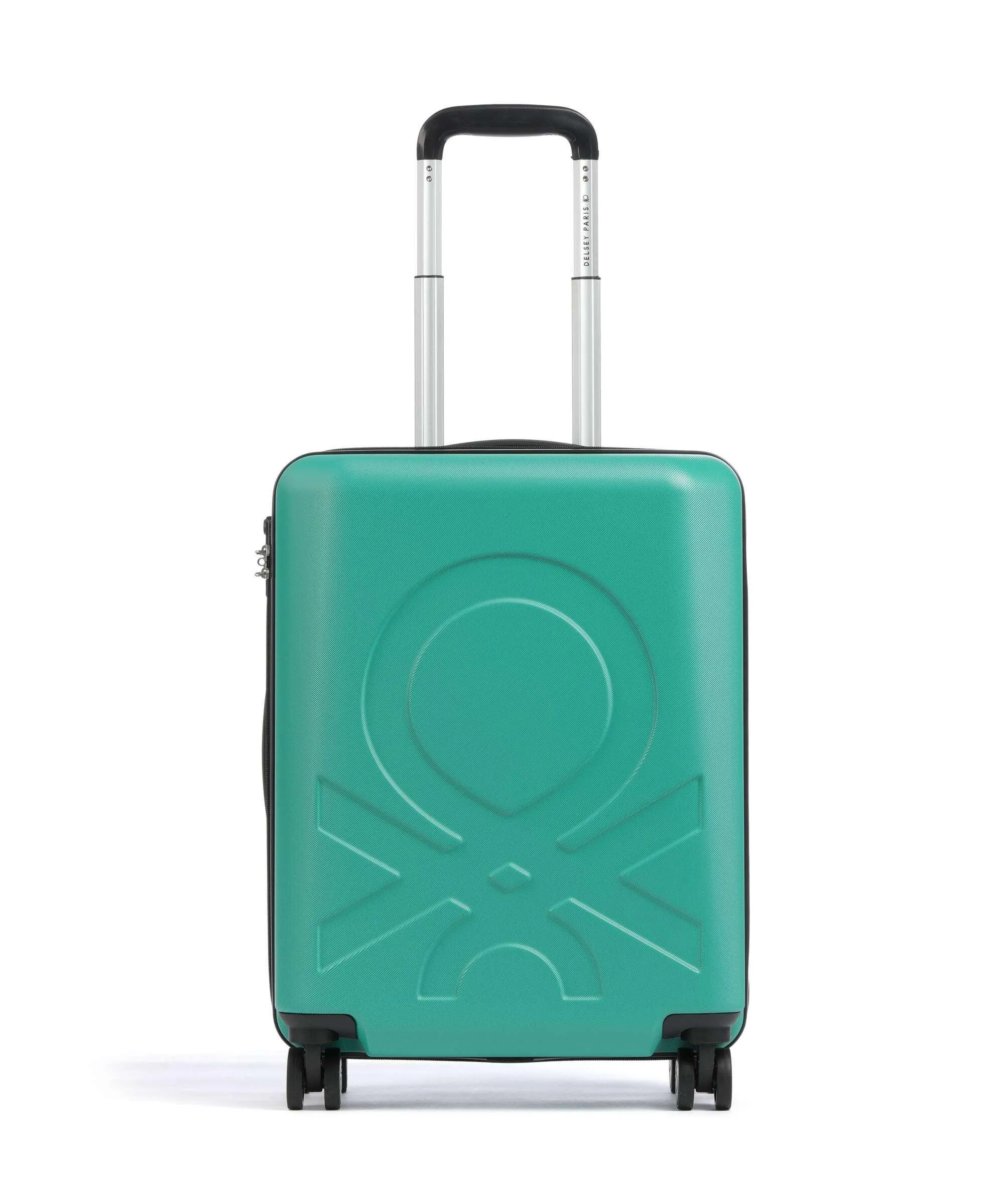  Delsey Paris x United Colors of Benetton Fabrica Valigia trolley (4 ruote) verde 55 cm  