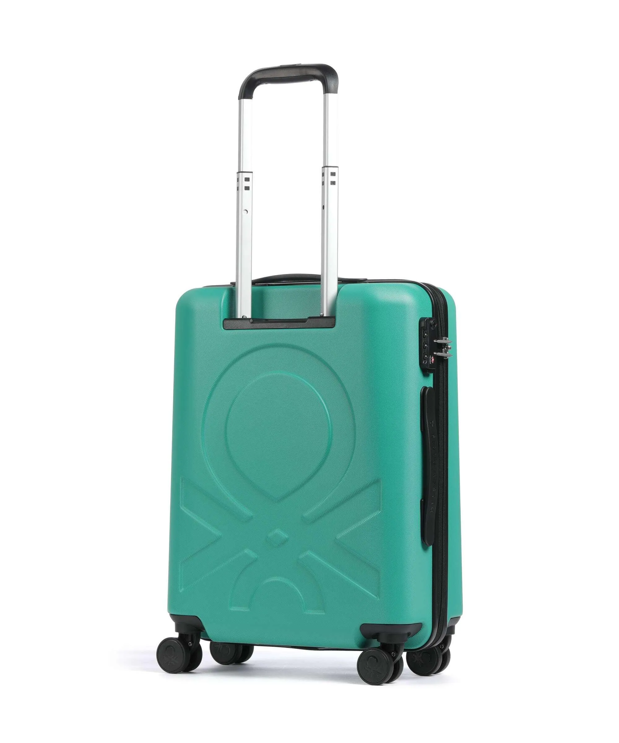  Delsey Paris x United Colors of Benetton Fabrica Valigia trolley (4 ruote) verde 55 cm  