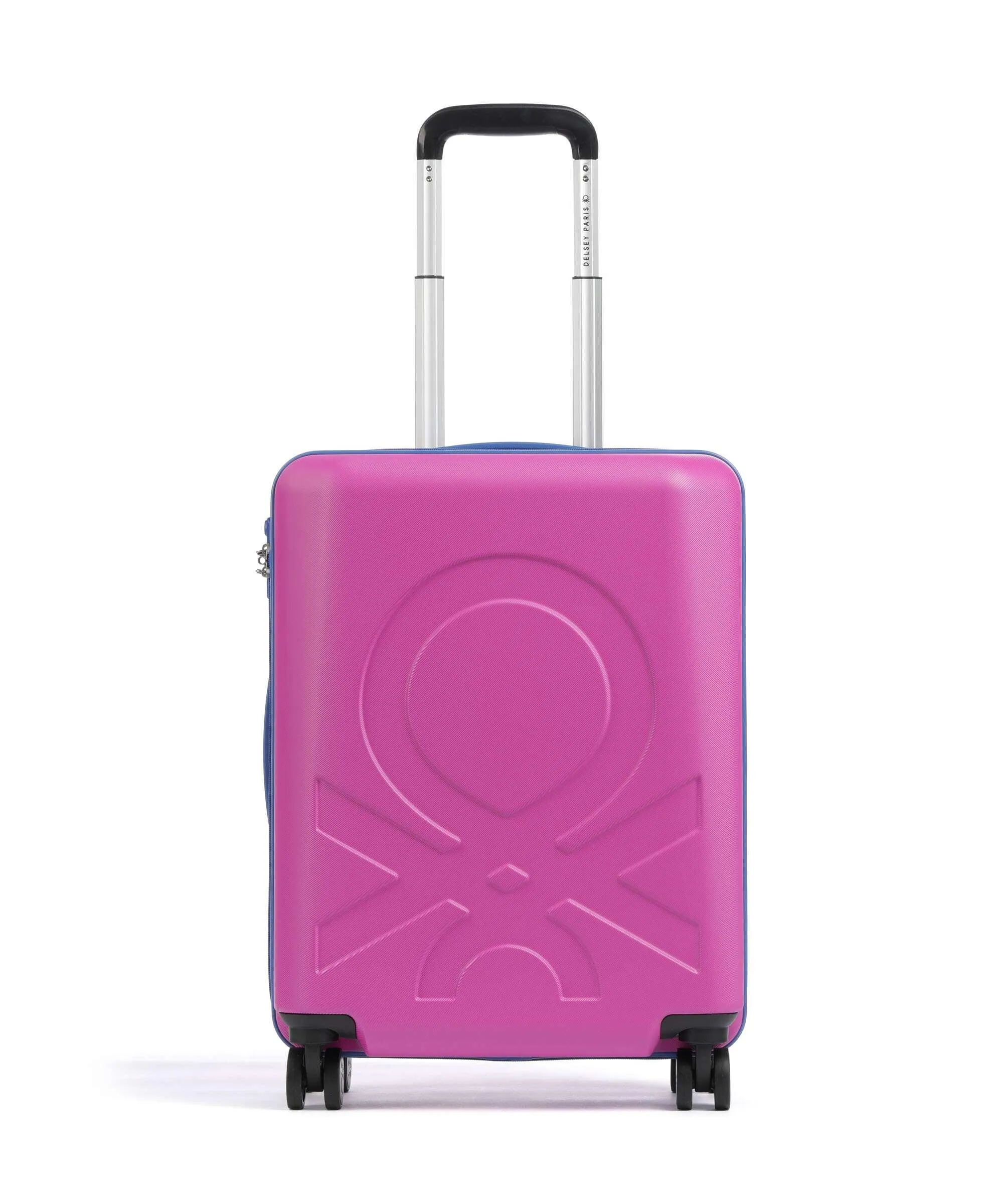  Delsey Paris x United Colors of Benetton Fabrica Valigia trolley (4 ruote) viola 55 cm  