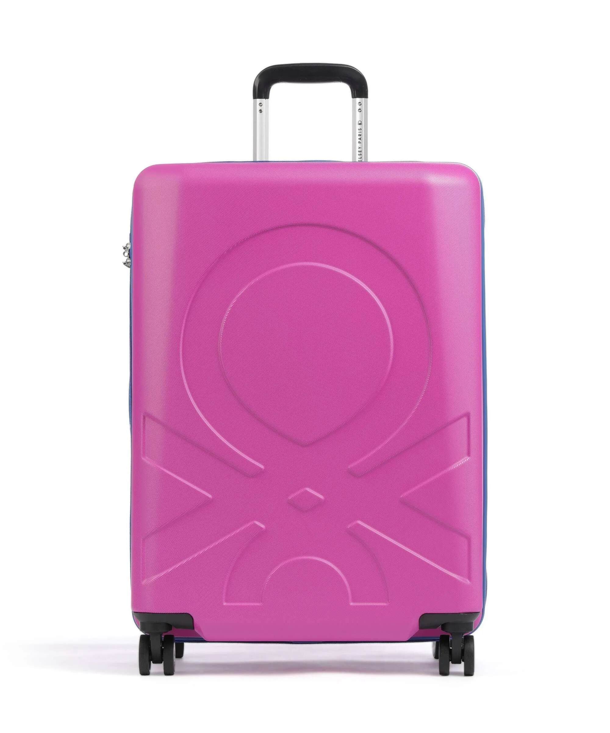  Delsey Paris x United Colors of Benetton Fabrica Valigia trolley (4 ruote) viola 66 cm  