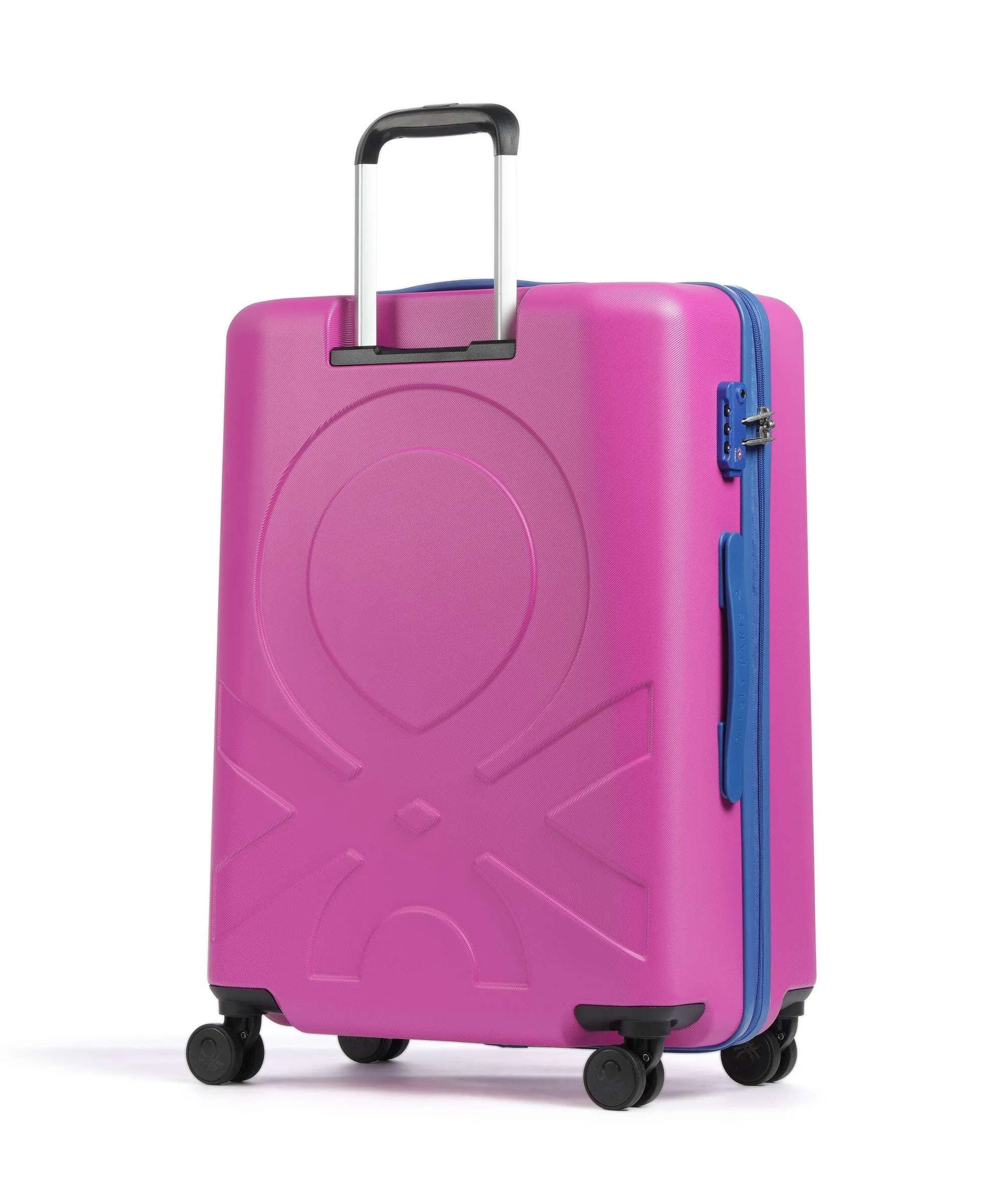  Delsey Paris x United Colors of Benetton Fabrica Valigia trolley (4 ruote) viola 66 cm  