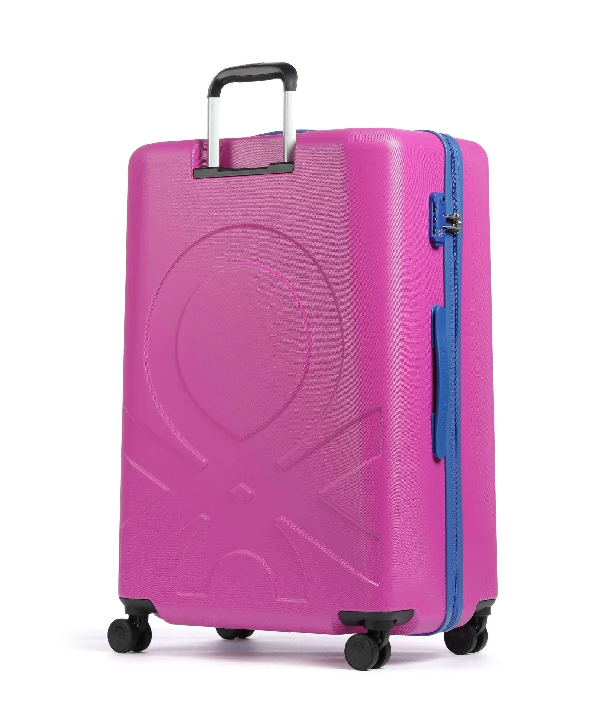  Delsey Paris x United Colors of Benetton Fabrica Valigia trolley (4 ruote) viola 76 cm  