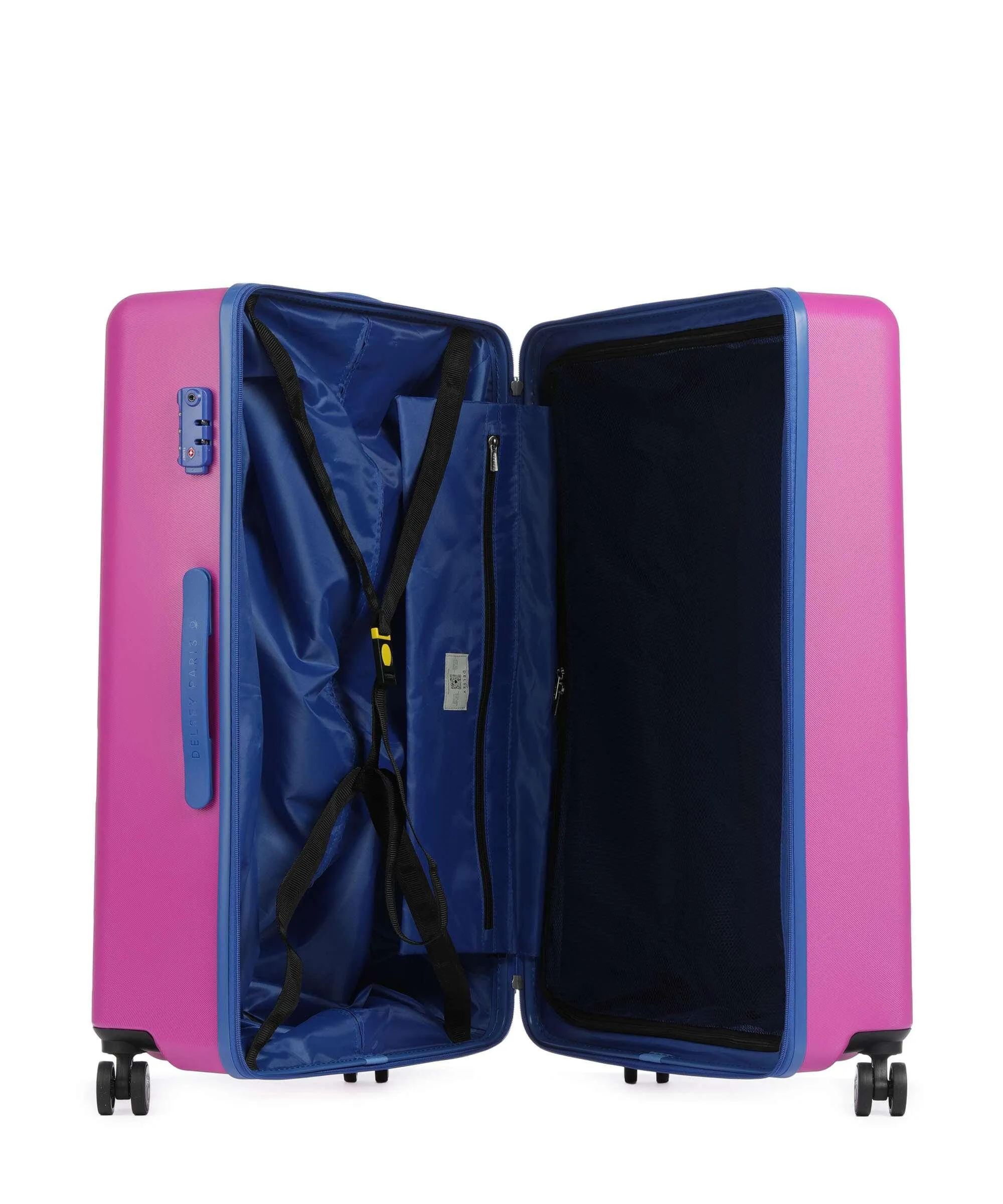  Delsey Paris x United Colors of Benetton Fabrica Valigia trolley (4 ruote) viola 76 cm  