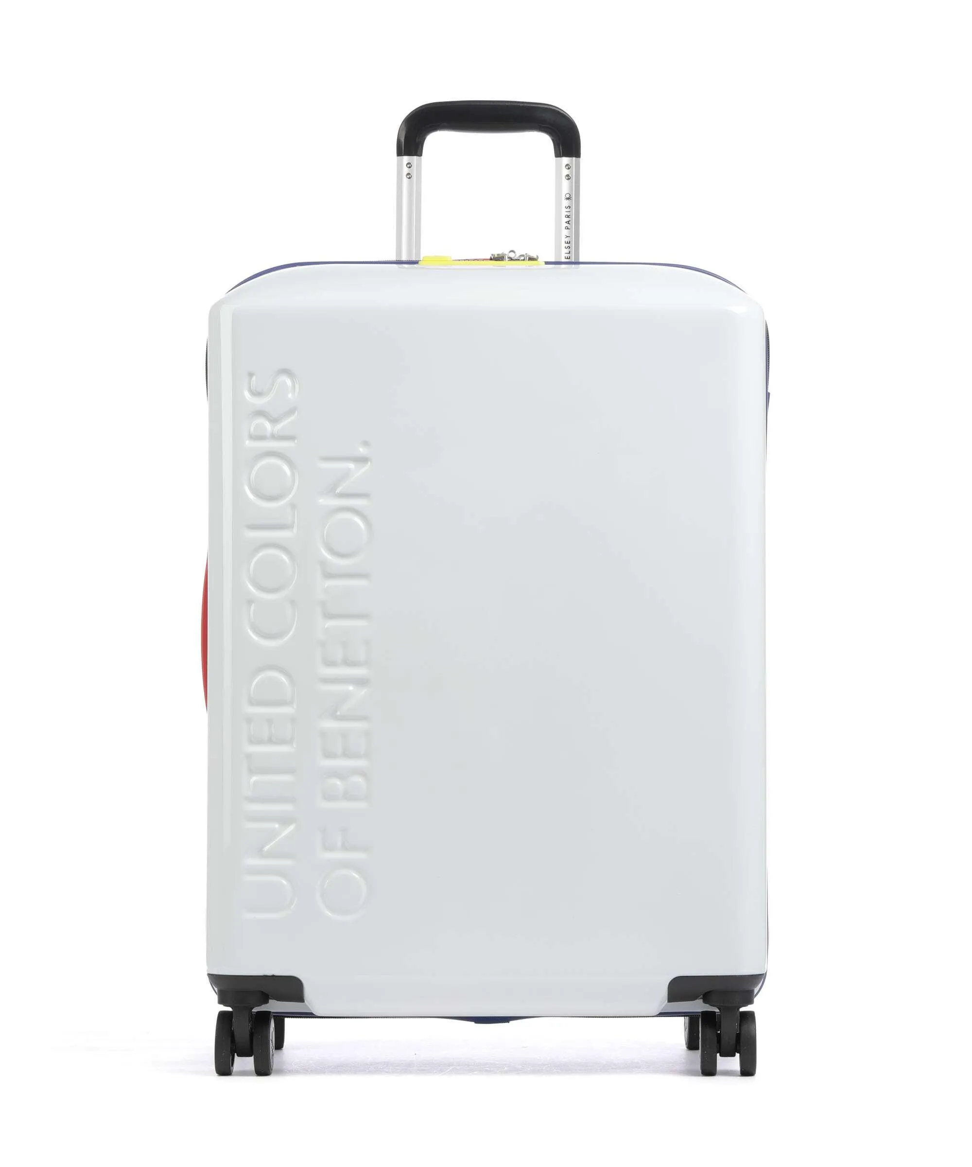  Delsey Paris x United Colors of Benetton United Valigia trolley (4 ruote) bianco 66 cm  