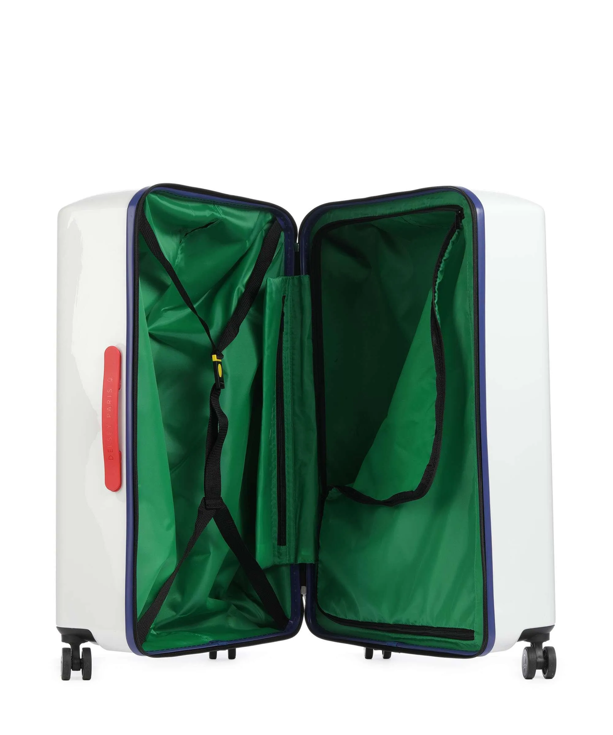 Delsey Paris x United Colors of Benetton United Valigia trolley (4 ruote) bianco 76 cm  