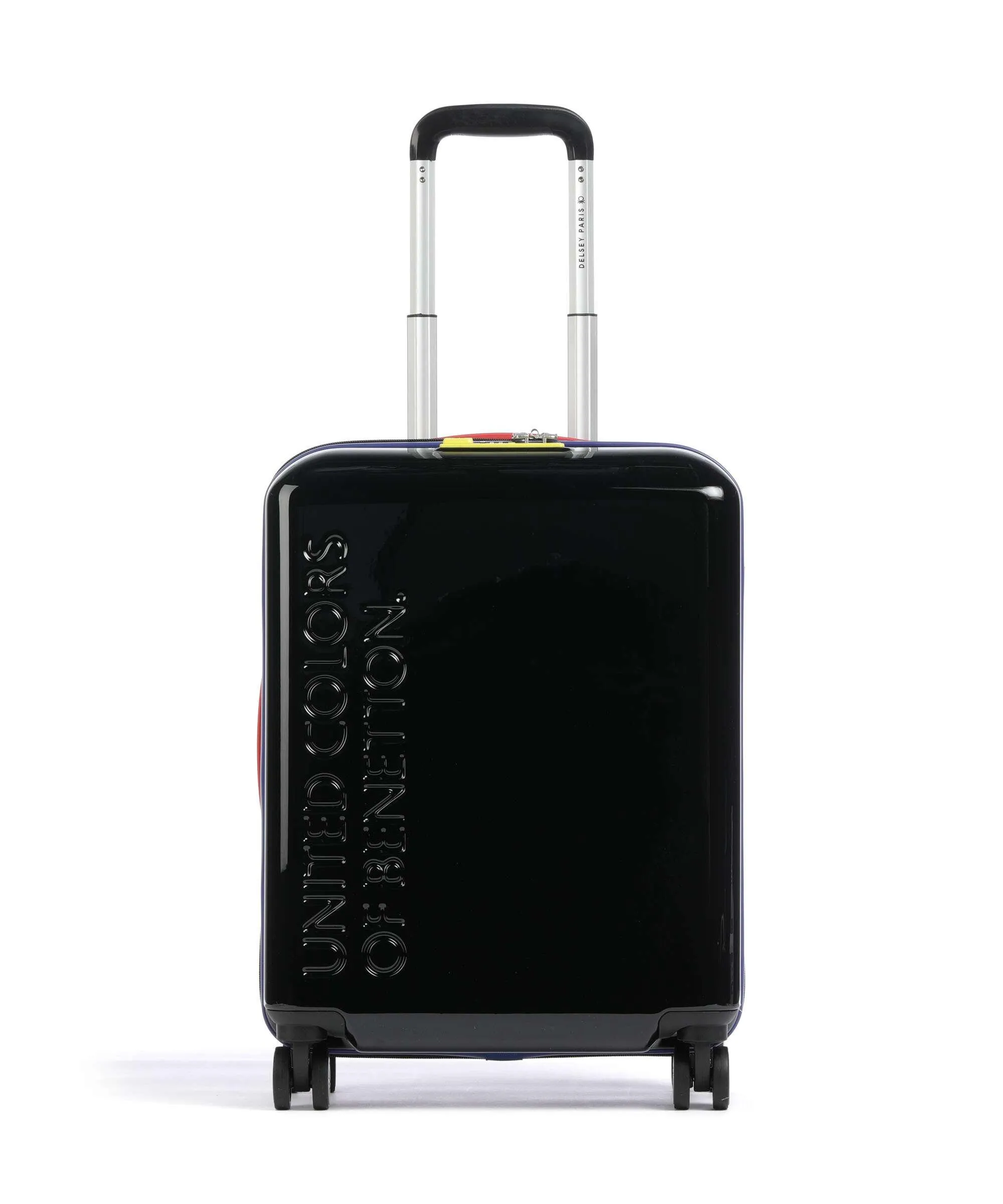  Delsey Paris x United Colors of Benetton United Valigia trolley (4 ruote) nero 55 cm  