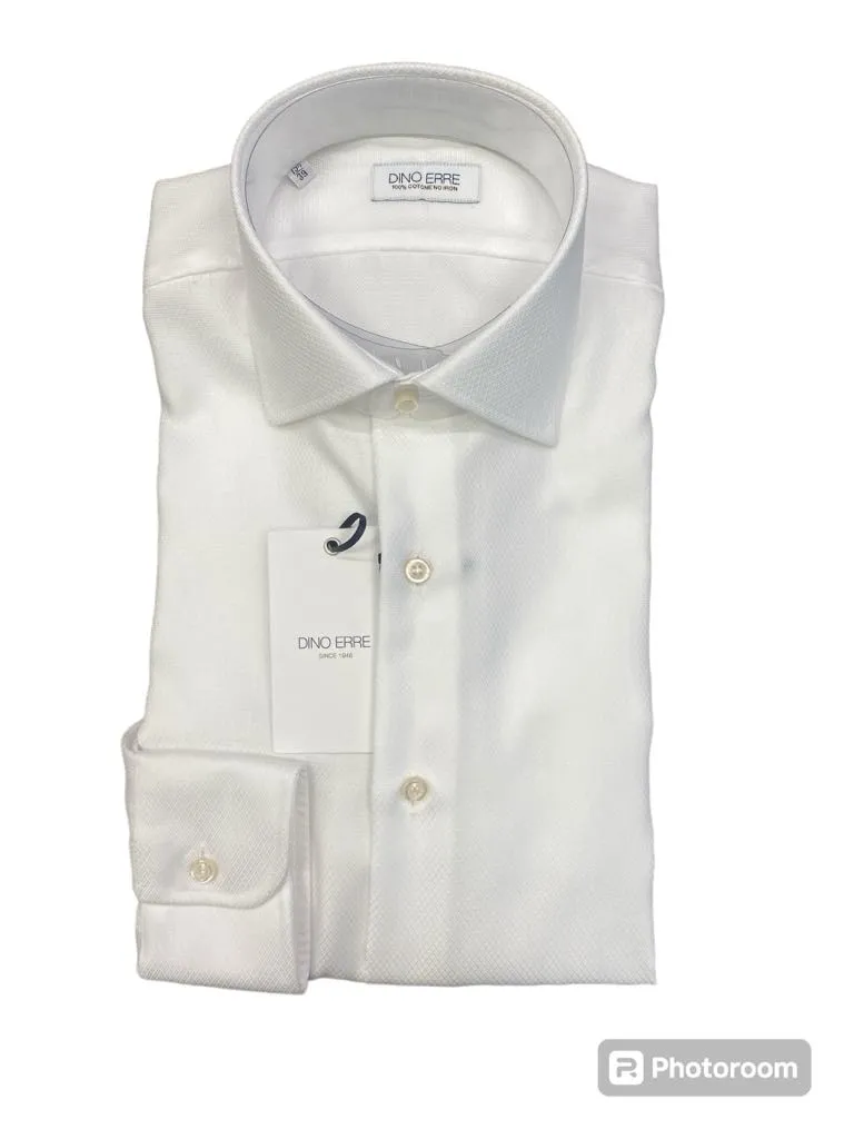 DINO ERRE camicia uomo collo francese operata 151M