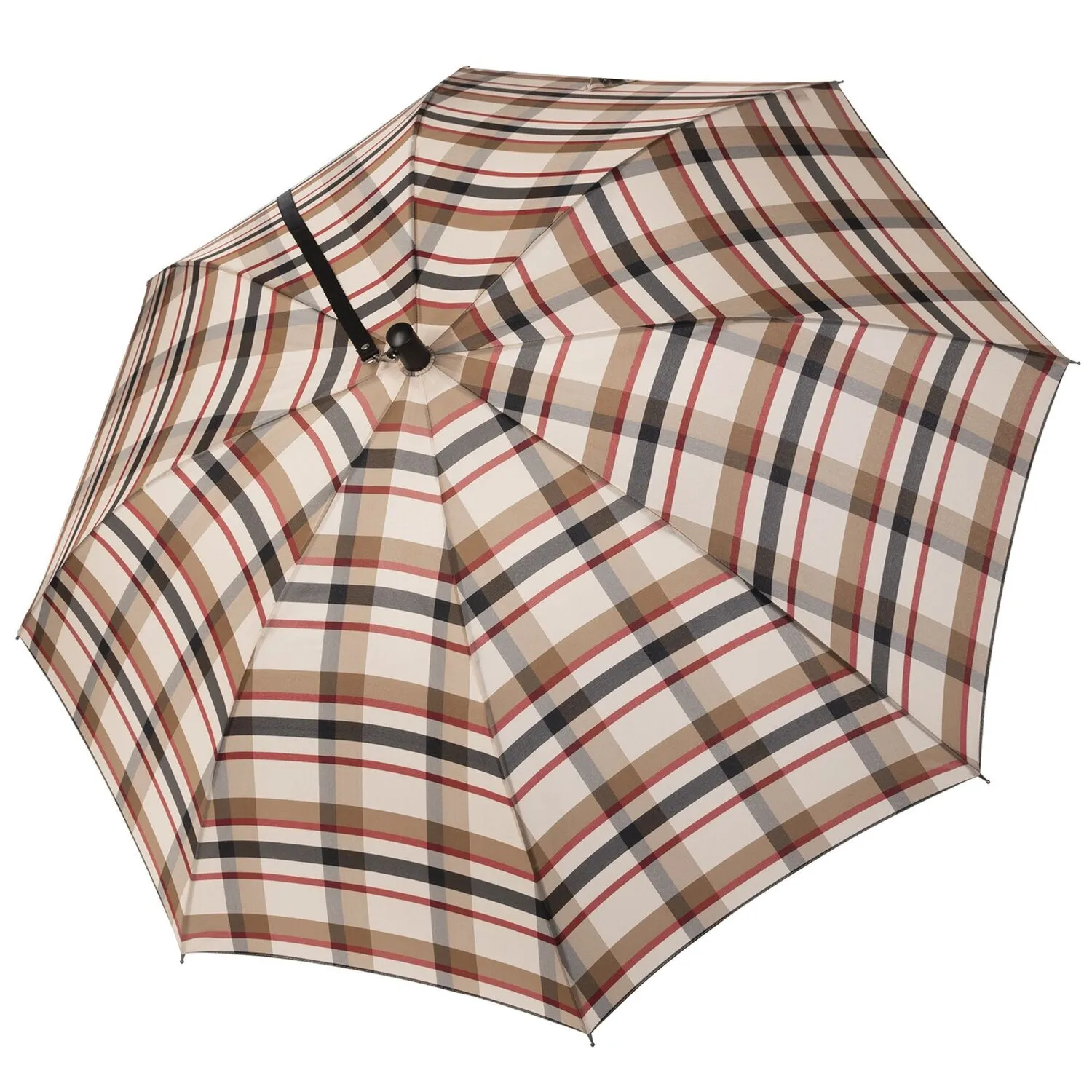 Doppler Ombrello a bastone in acciaio bordeaux 80 cm