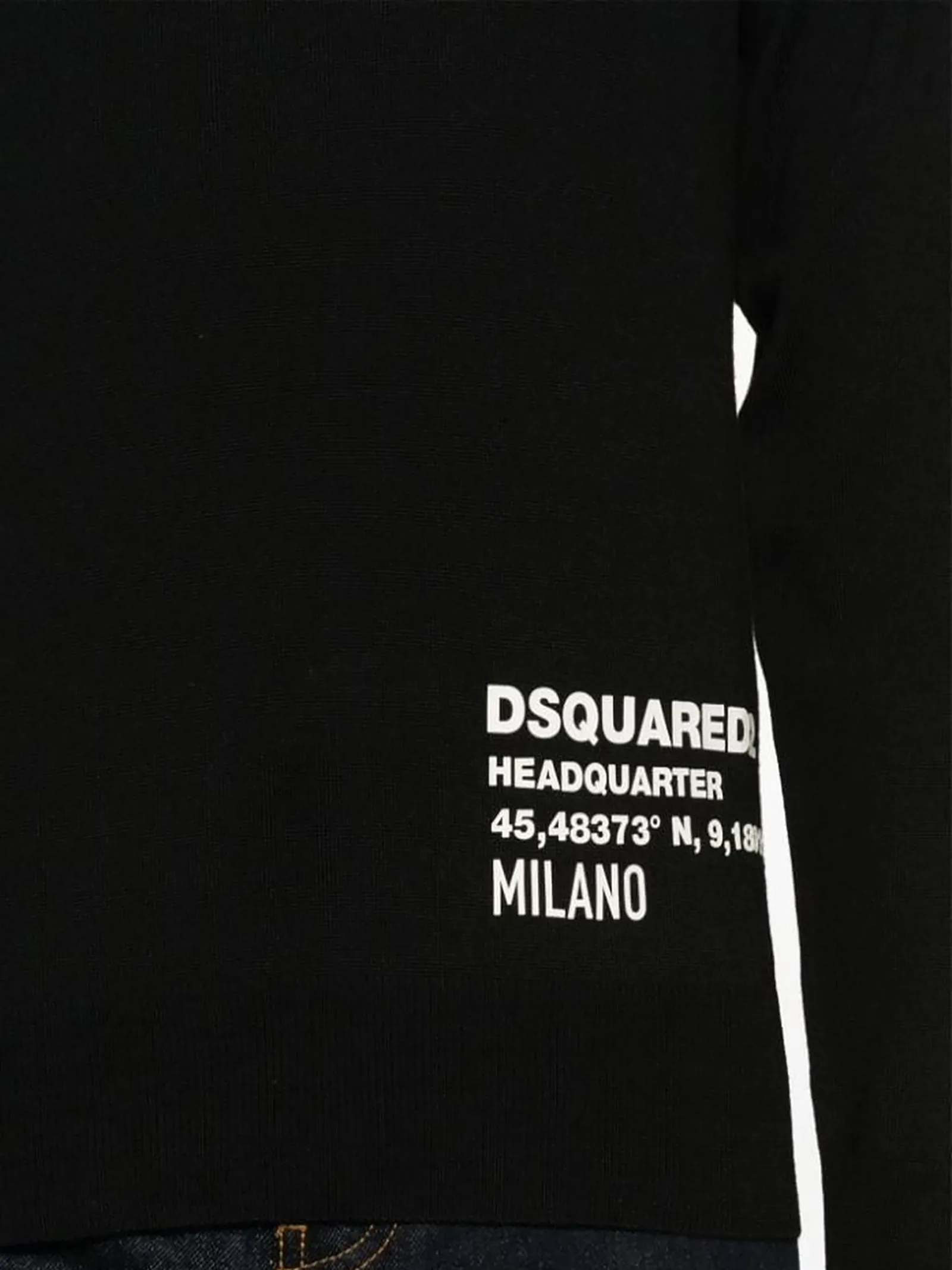 DSQUARED Abbigliamento,Maglieria Maglione Ceresio 9 in lana nero 