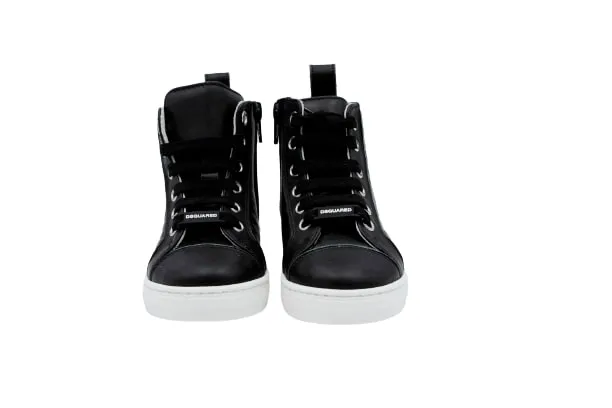 Dsquared2 Sneakers a stivaletto 57718 con laccio e zip