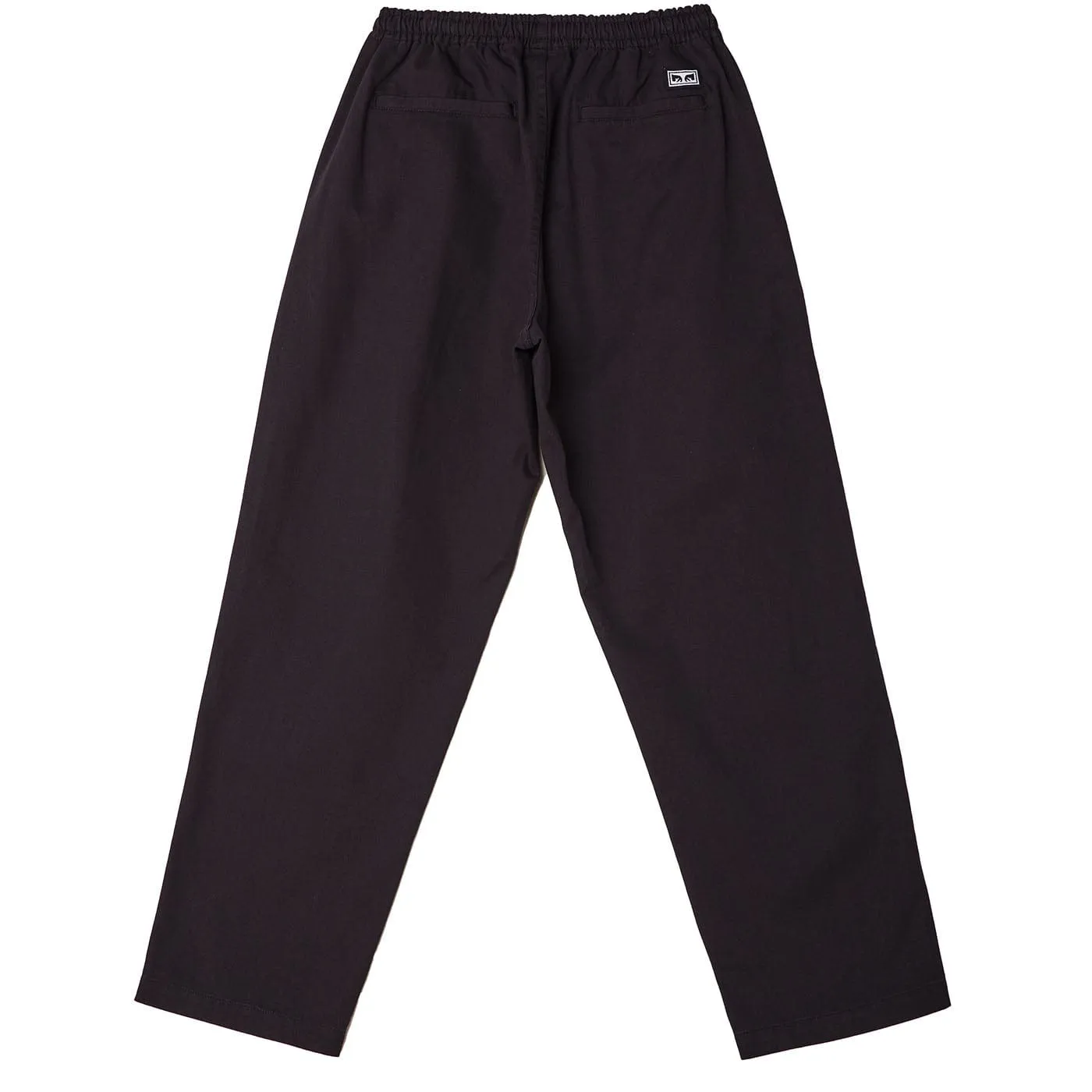 EASY TWILL PANT - BLACK