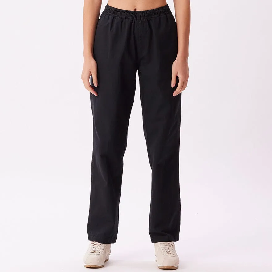 EASY TWILL PANT - BLACK