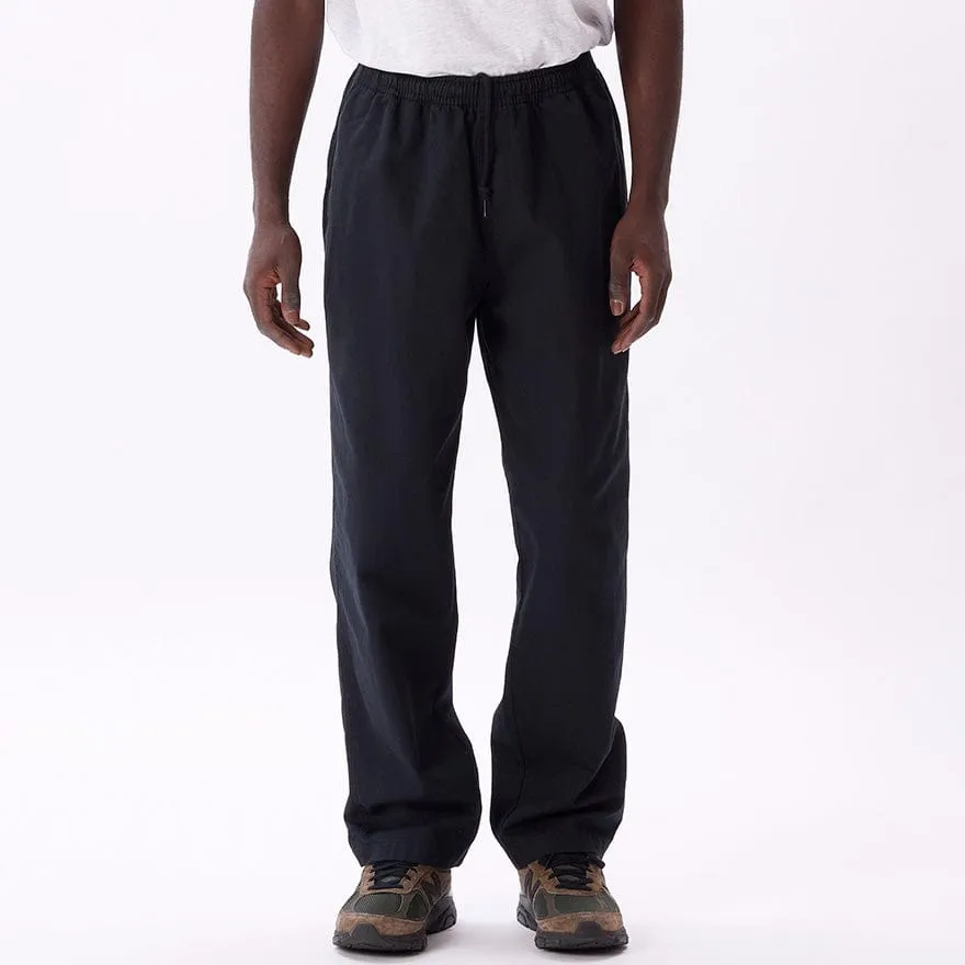 EASY TWILL PANT - BLACK