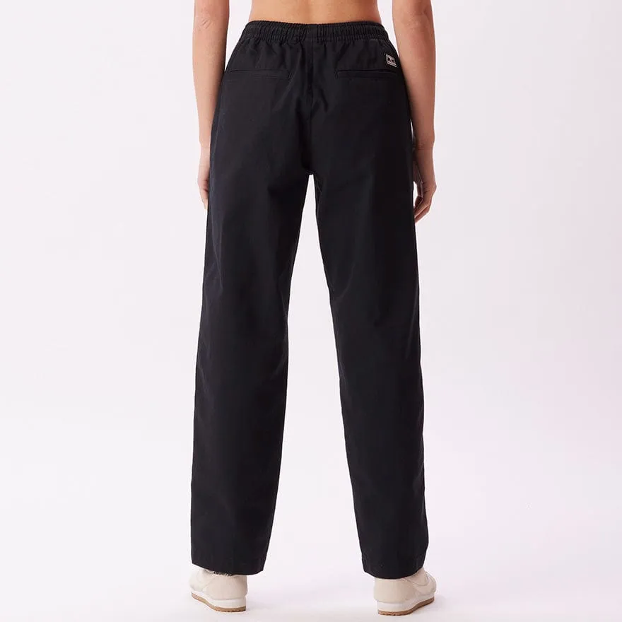 EASY TWILL PANT - BLACK