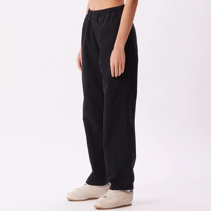 EASY TWILL PANT - BLACK