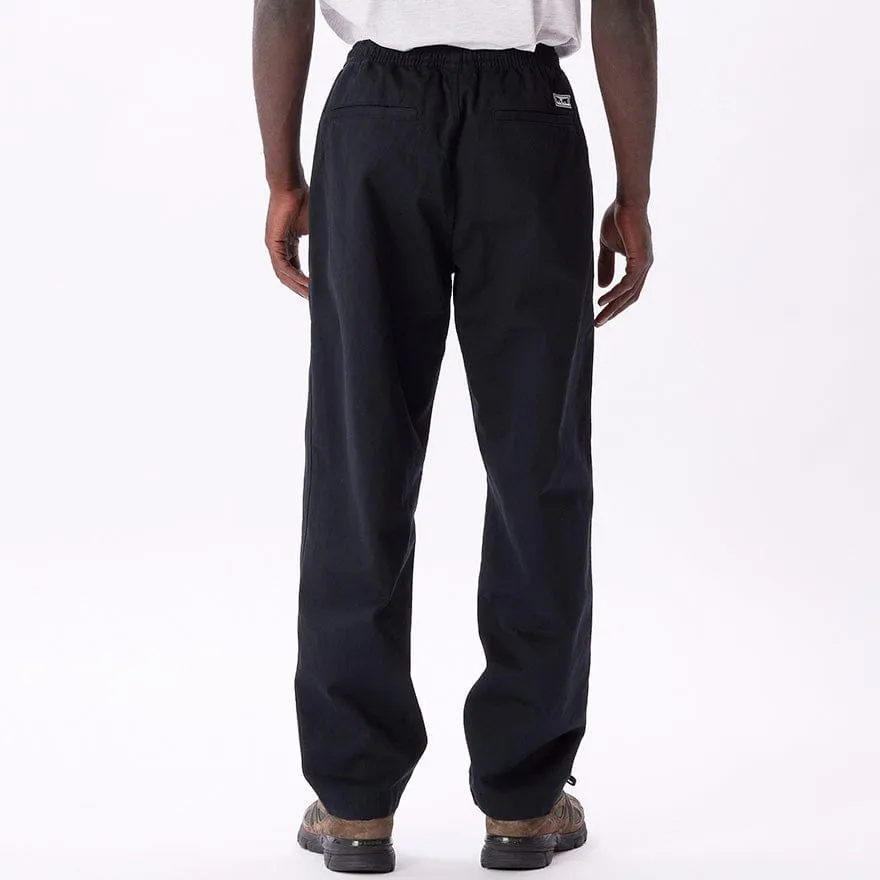 EASY TWILL PANT - BLACK