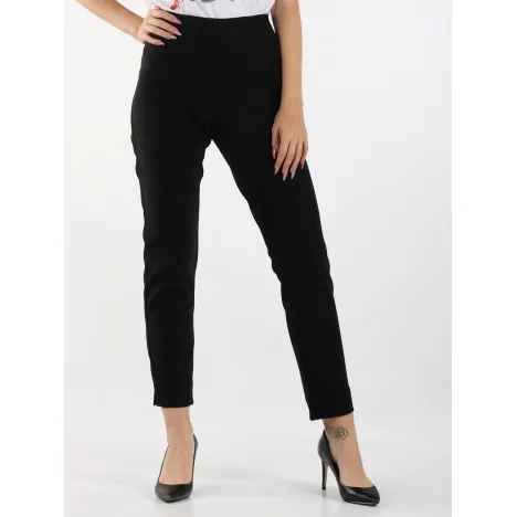 ELENA MIRO' pantaloni donna skinny fit elasticizzati  colore nero p911
