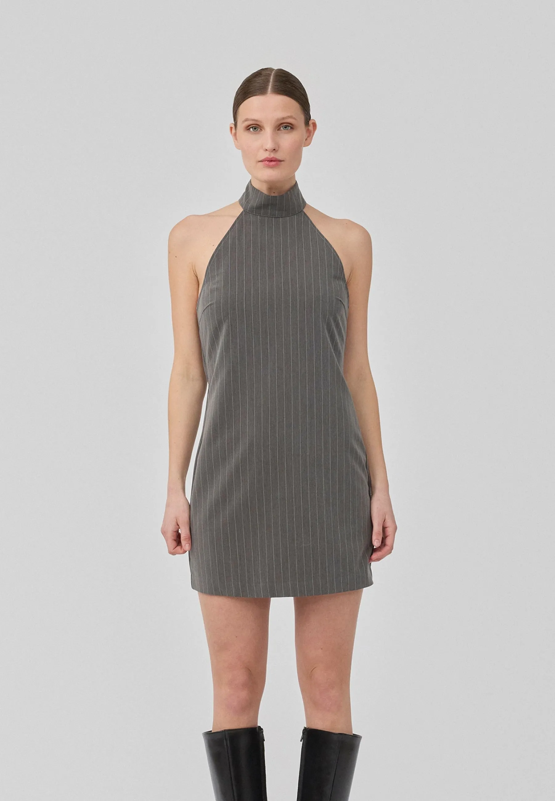 EMILIA HALTERNECK DRESS - Tubino