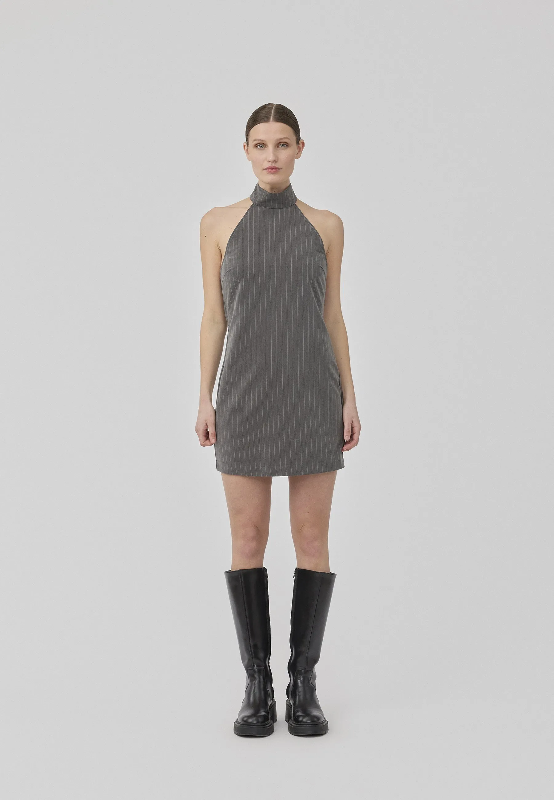 EMILIA HALTERNECK DRESS - Tubino