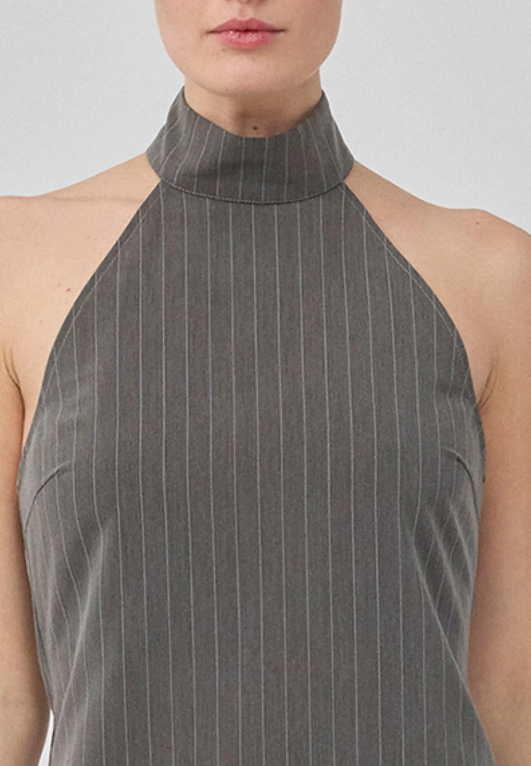 EMILIA HALTERNECK DRESS - Tubino