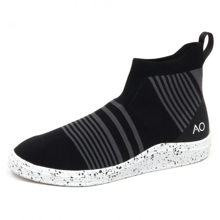 F3092 sneaker uomo black/grey ADNO STRIPES 5.10 tissue stretchy shoe man