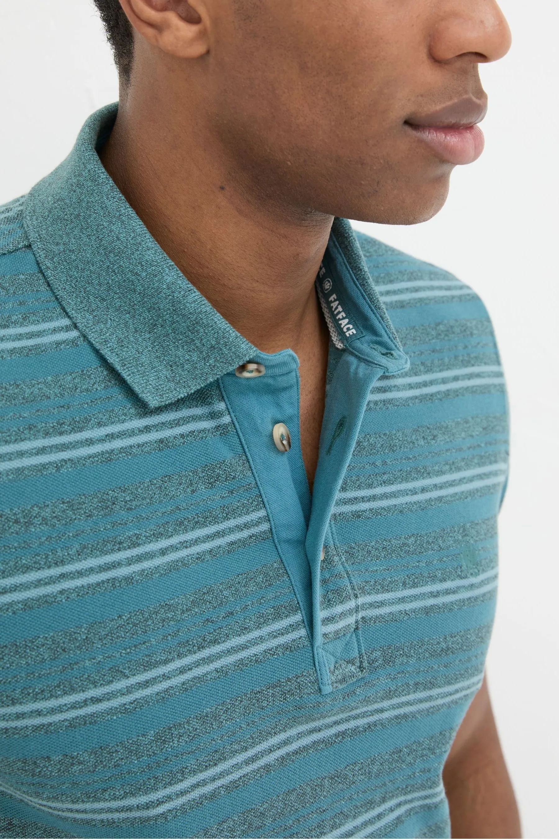 FatFace - A righe - Polo in piqué