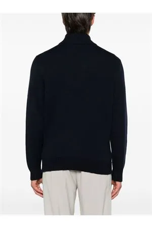 FAY Abbigliamento,Maglieria Maglione in lana vergine blu 